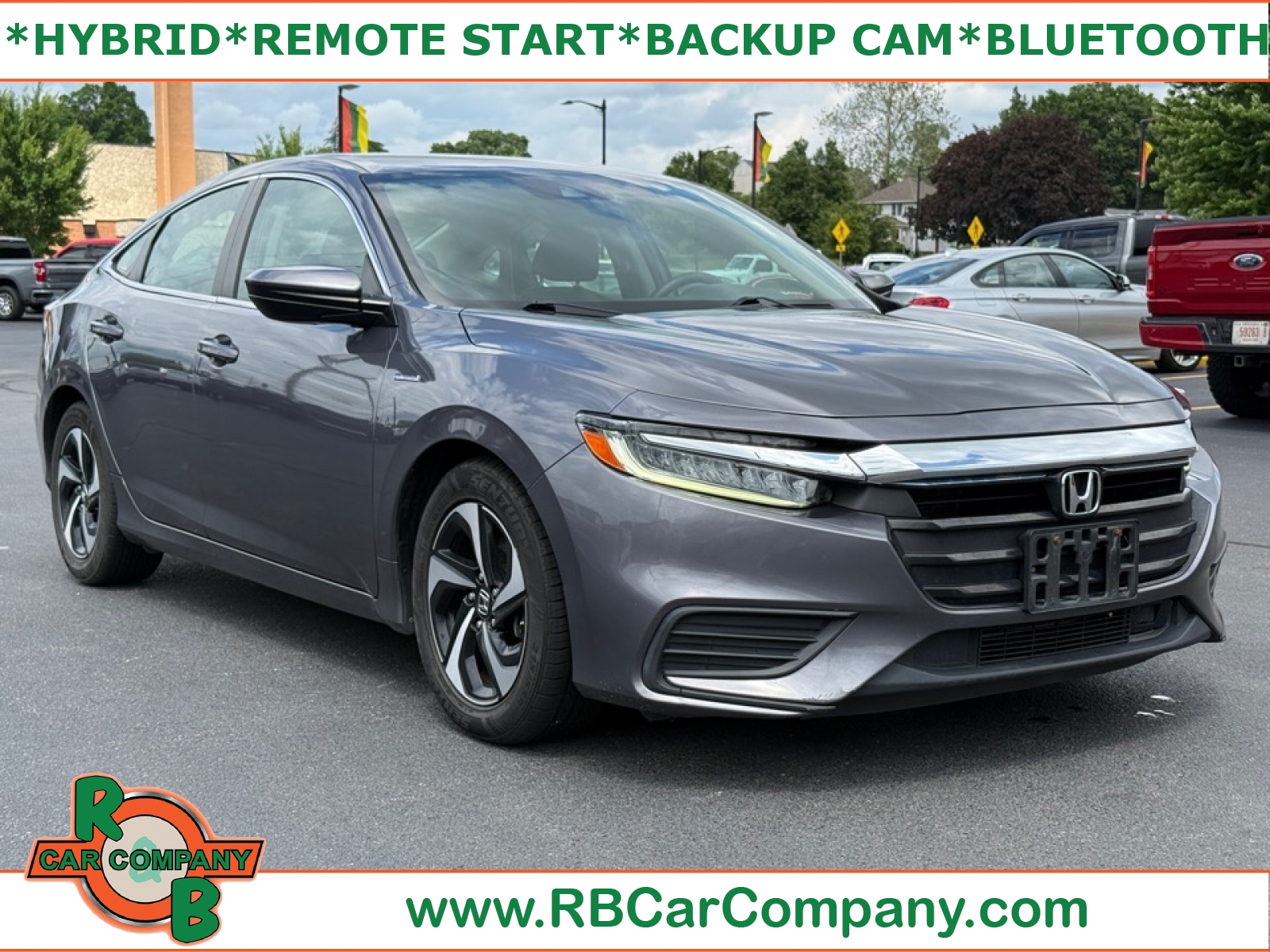 Gray (Modern Steel Metallic) 2021 Honda Insight EX FWD Sedan Front-Wheel Drive Automatic