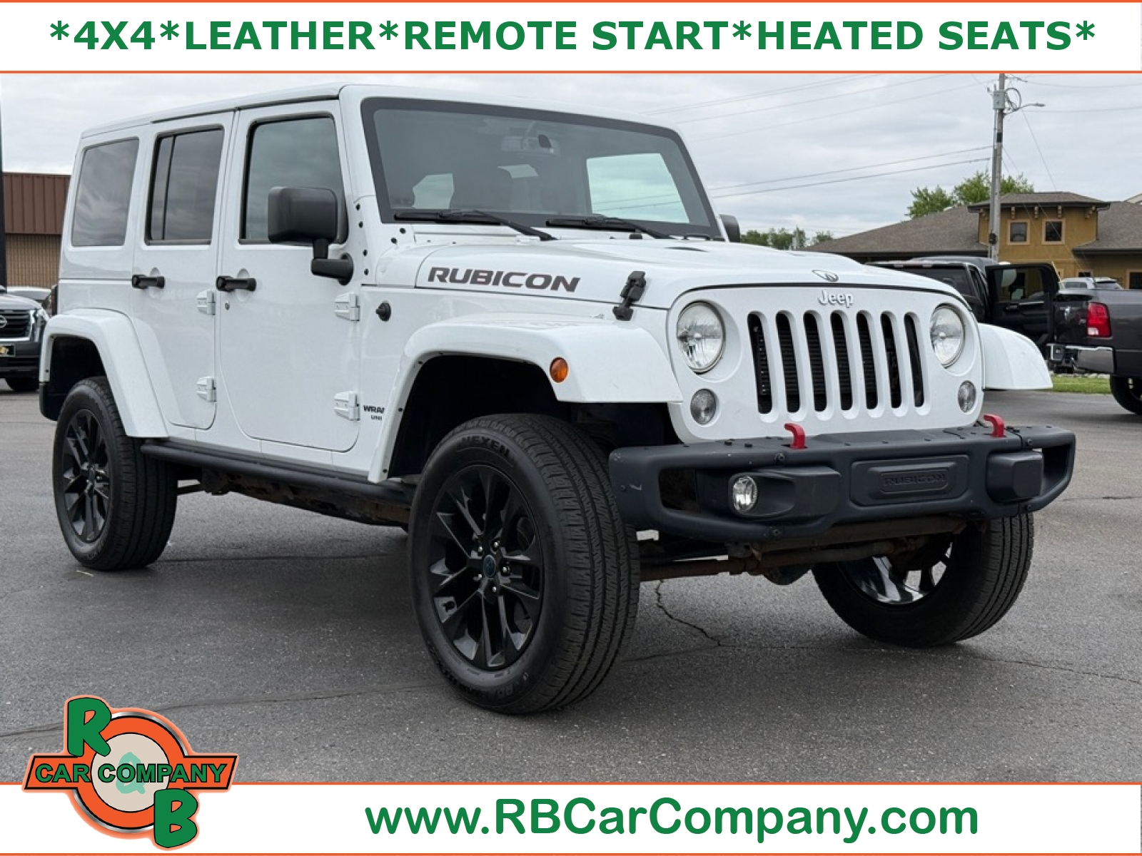 Bright White Clearcoat 2015 Jeep Wrangler SUV / Crossover Four-Wheel Drive Automatic