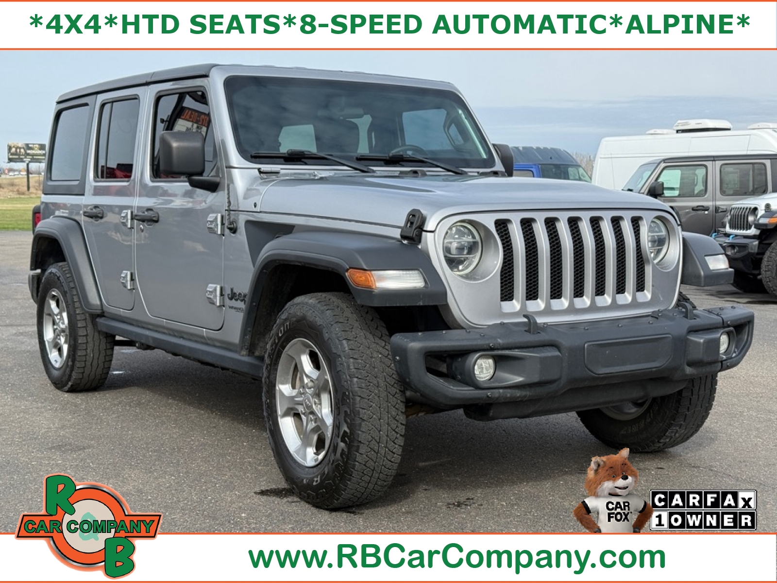 Billet Silver Metallic Clearcoat 2021 Jeep Wrangler Unlimited Freedom 4WD SUV / Crossover Four-Wheel Drive 6-Speed Manual