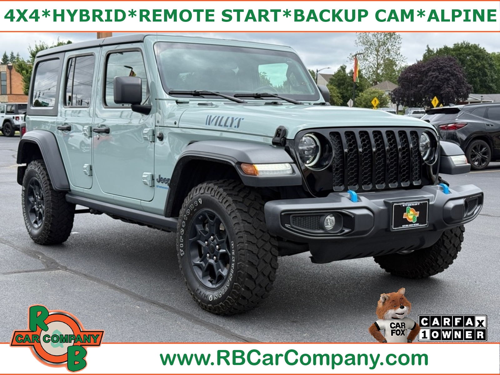 Earl Clearcoat 2023 Jeep Wrangler 4xe SUV / Crossover Four-Wheel Drive 8-Speed Automatic
