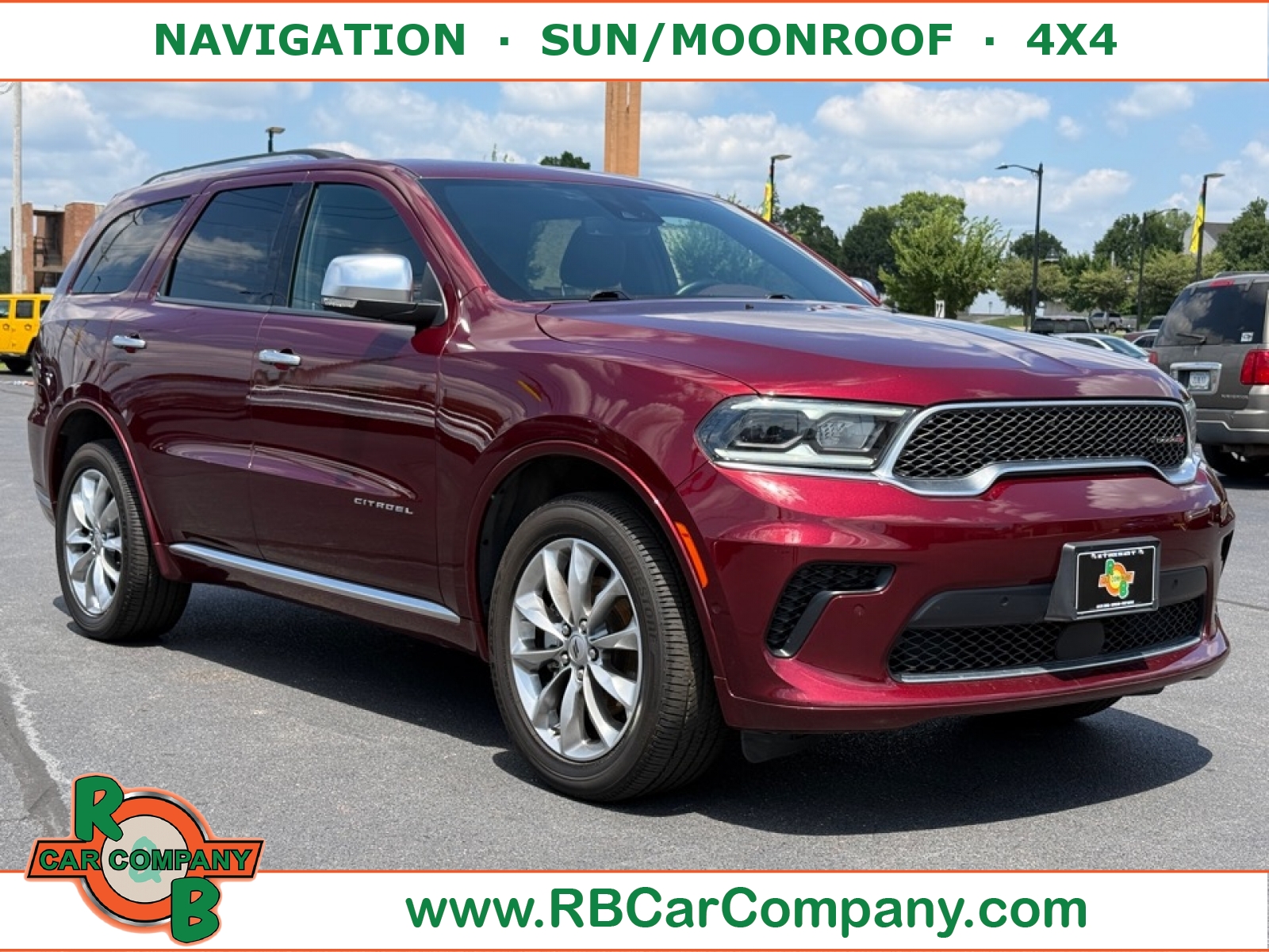 Octane Red Pearl 2024 Dodge Durango SUV / Crossover All-Wheel Drive 8-Speed Automatic