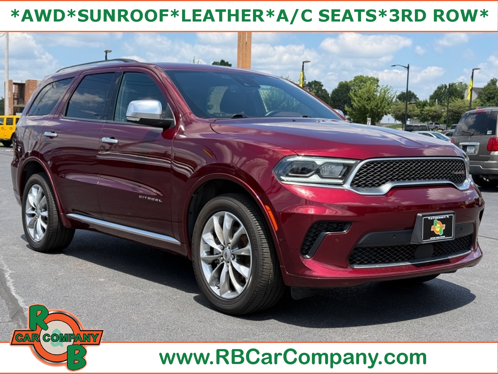 Octane Red Pearl 2024 Dodge Durango SUV / Crossover All-Wheel Drive 8-Speed Automatic