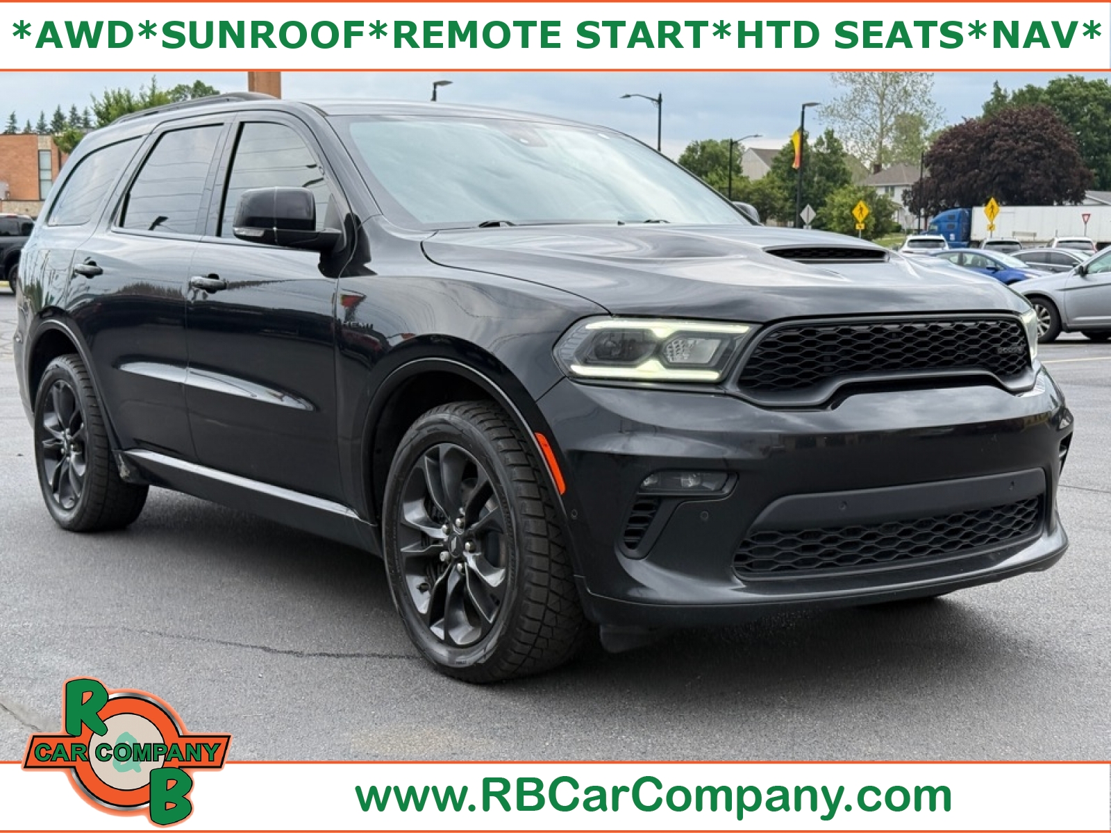 DB Black 2022 Dodge Durango SUV / Crossover All-Wheel Drive 8-Speed Automatic