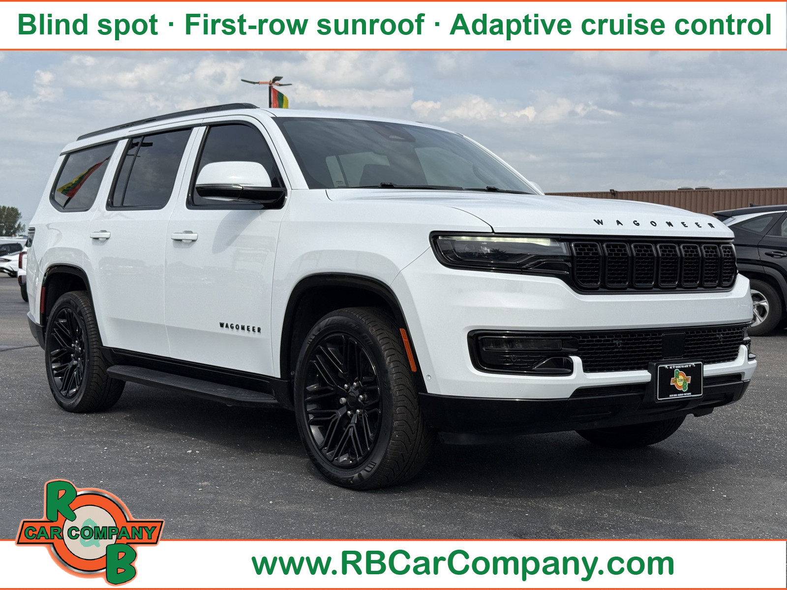 Bright White 2022 Jeep Wagoneer SUV / Crossover Four-Wheel Drive 8-Speed Automatic