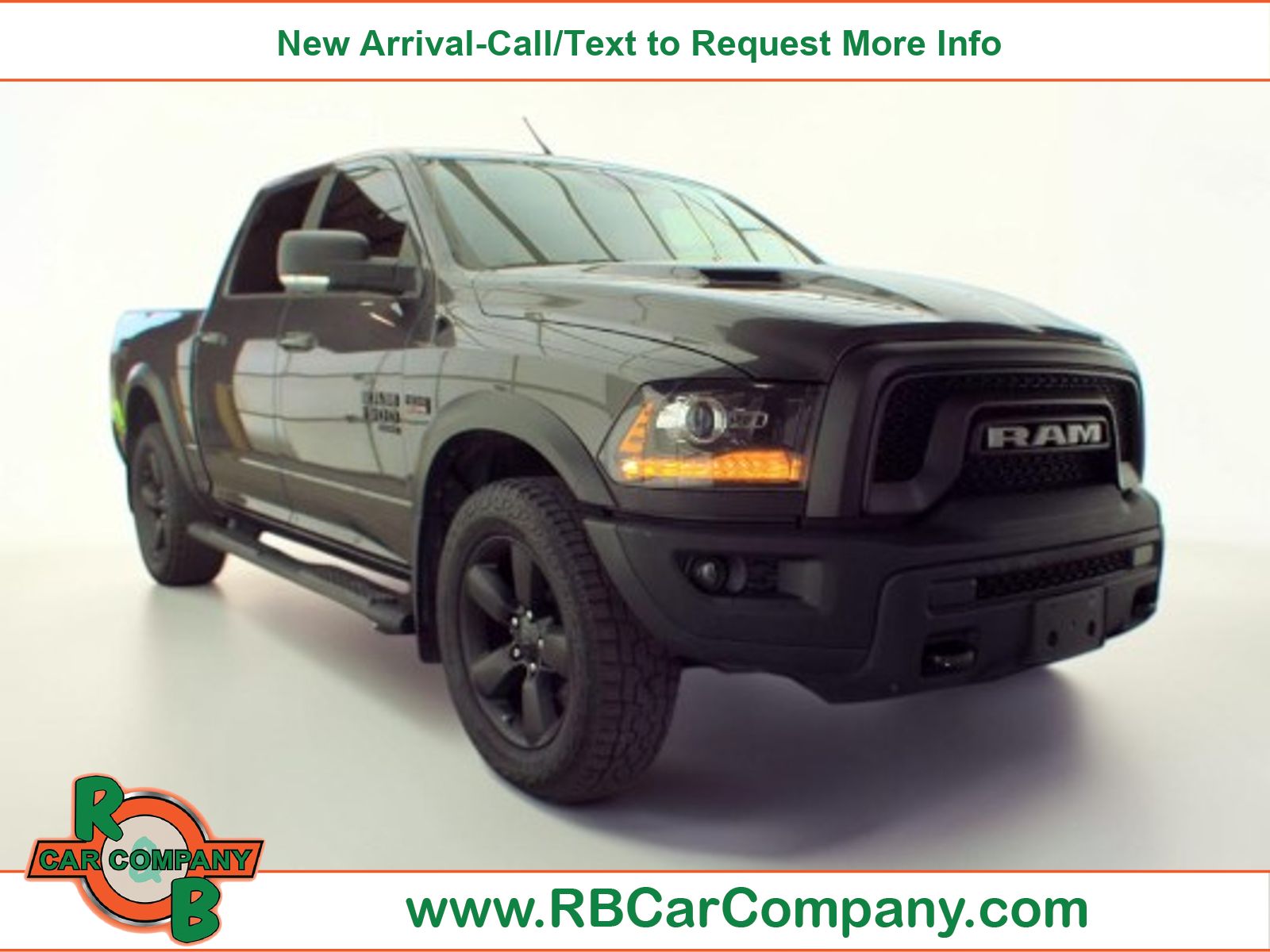 Granite Crystal Metallic 2019 RAM 1500 Pickup Truck Four-Wheel Drive 8-Speed Automatic