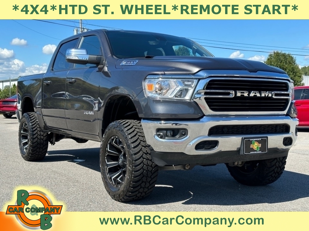 Granite Crystal Metallic 2021 RAM 1500 Pickup Truck Four-Wheel Drive 8-Speed Automatic
