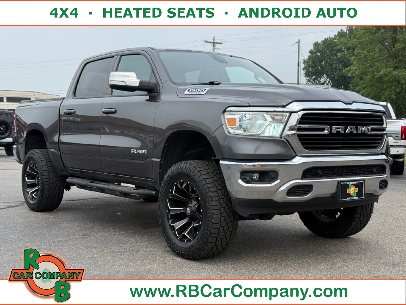 Granite Crystal Metallic 2021 RAM 1500 Pickup Truck Four-Wheel Drive 8-Speed Automatic