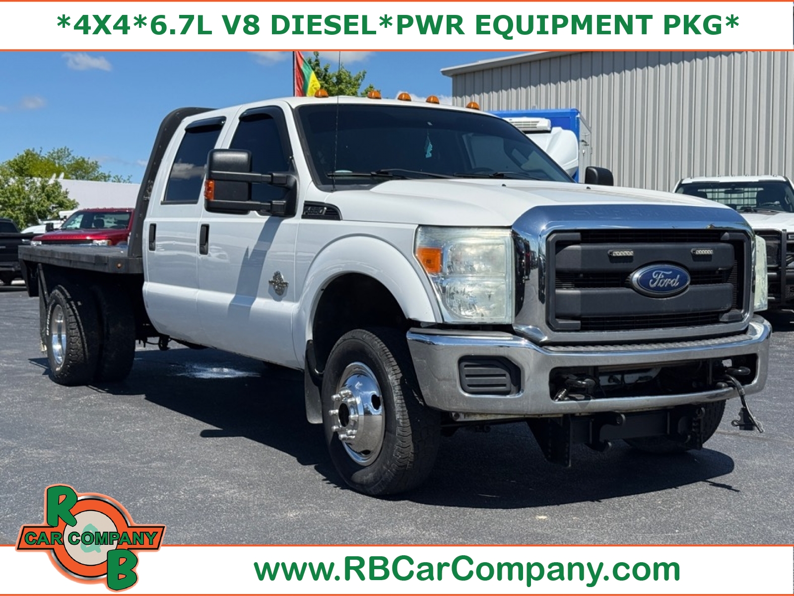OXFORD WHITE 2016 Ford F-350 Super Duty Chassis Pickup Truck Four-Wheel Drive 6-Speed Automatic