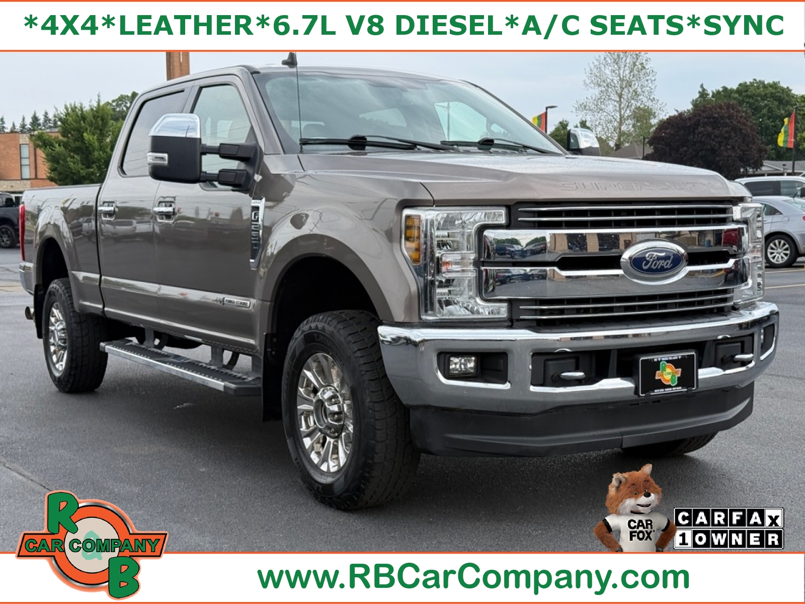 2019 Ford F-250 Super Duty Lariat Crew Cab 4WD Pickup Truck Four-Wheel Drive 6-Speed Automatic