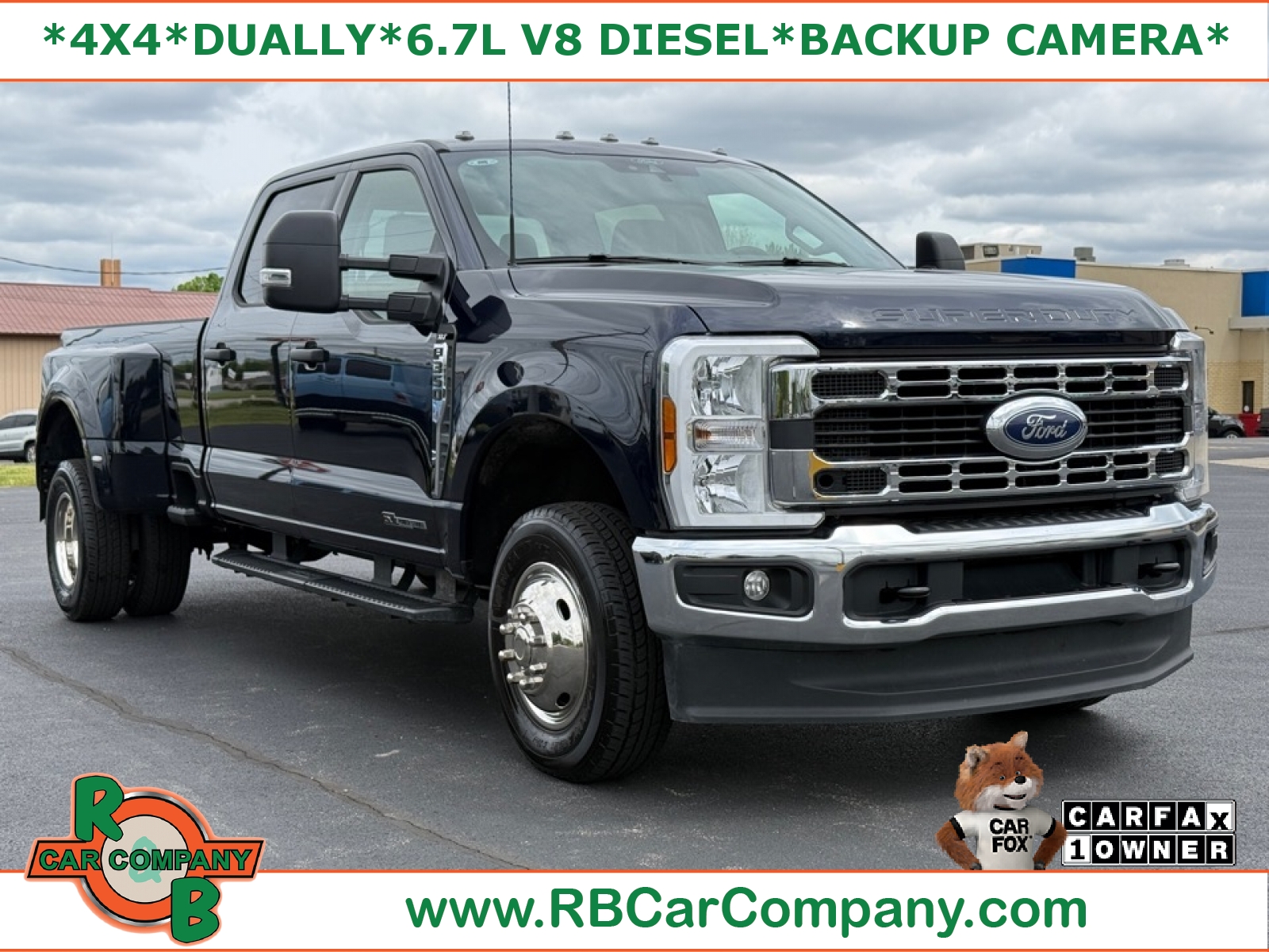 ANTIMATTER BLUE 2025 Ford F-350 Super Duty XLT Crew Cab LB DRW 4WD Pickup Truck Four-Wheel Drive Automatic