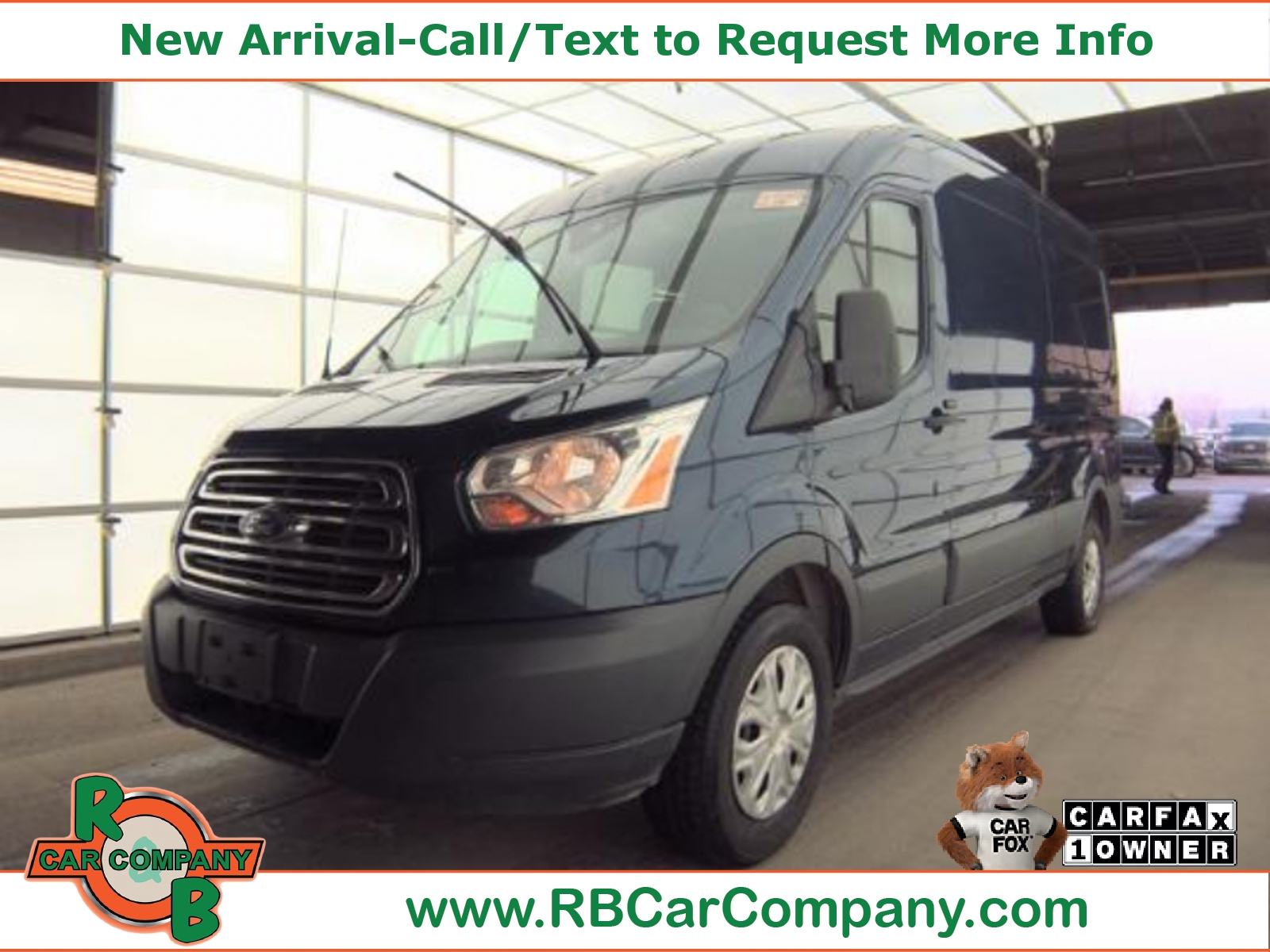 BLUE JEANS METALLIC 2017 Ford Transit Cargo Van Rear-Wheel Drive 6-Speed Automatic
