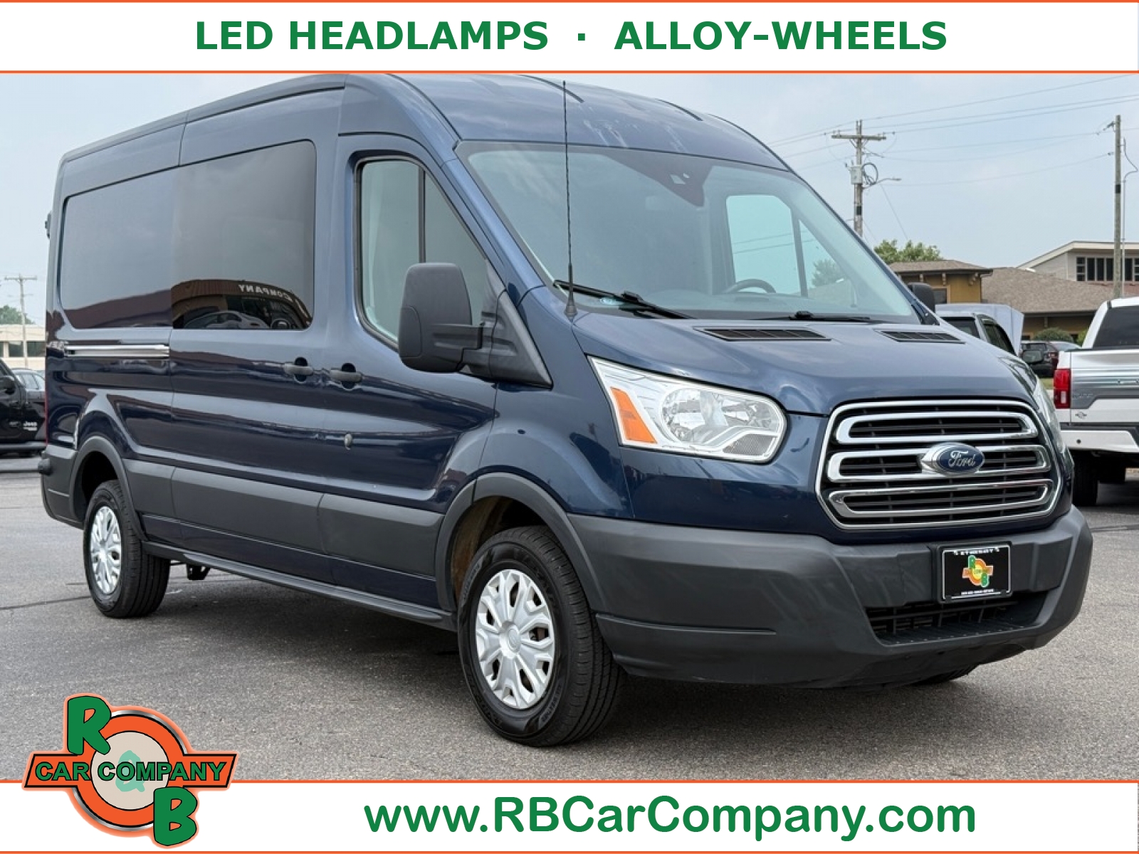 BLUE JEANS METALLIC 2017 Ford Transit Cargo Van Rear-Wheel Drive 6-Speed Automatic