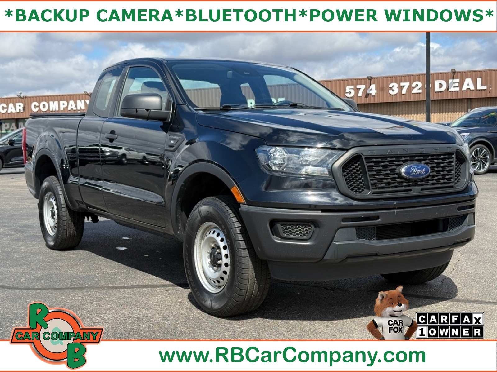 SHADOW BLACK 2022 Ford Ranger Pickup Truck 4X2 Automatic