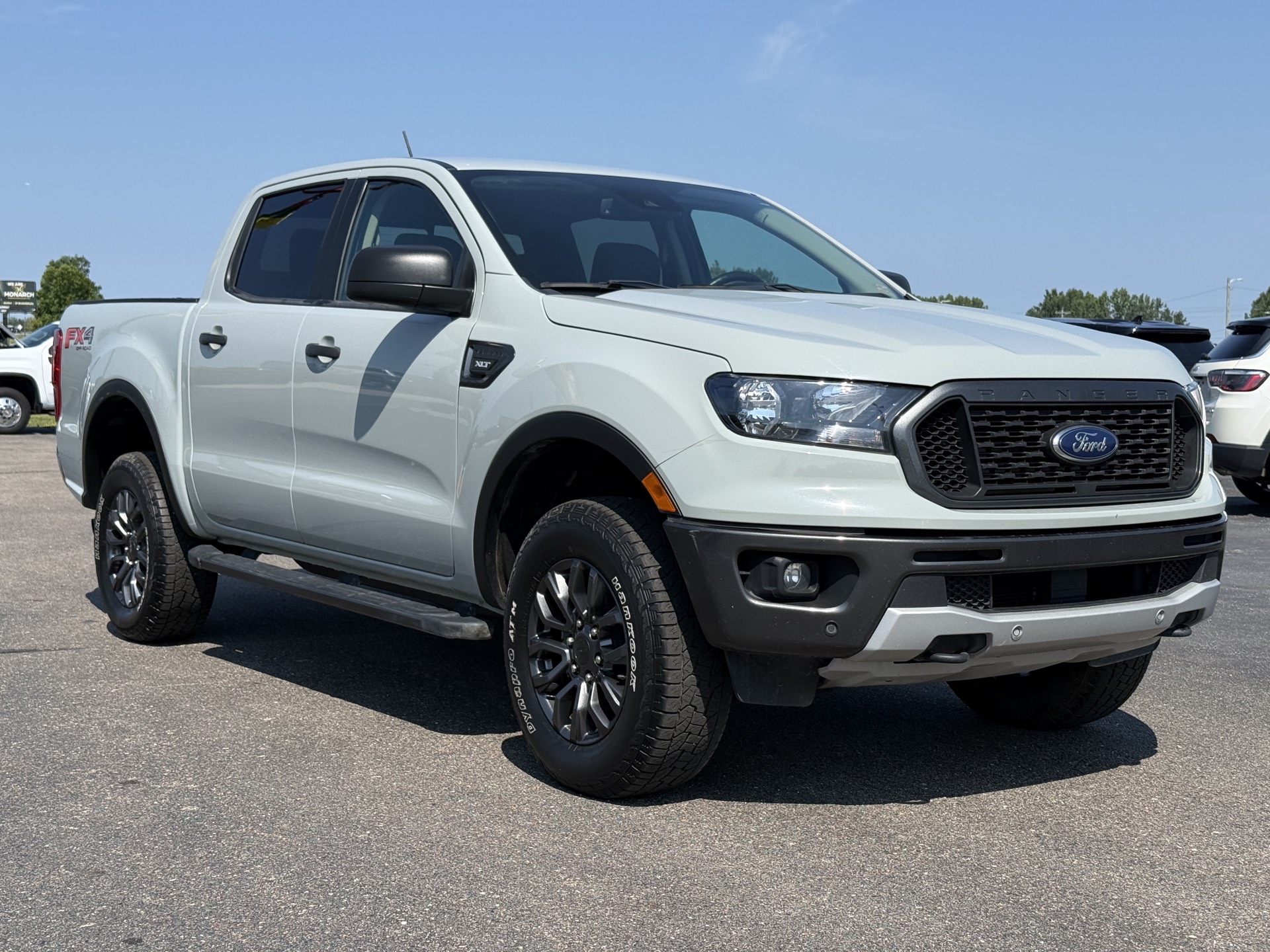 Cactus Gray 2023 Ford Ranger Pickup Truck Four-Wheel Drive Automatic