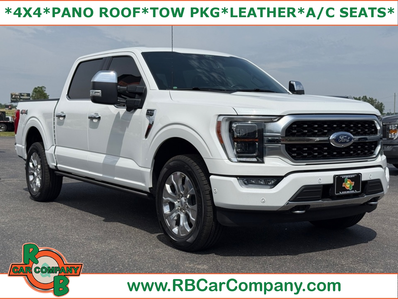 STAR WHITE MET TRI-COAT 2021 Ford F-150 Pickup Truck Four-Wheel Drive Automatic