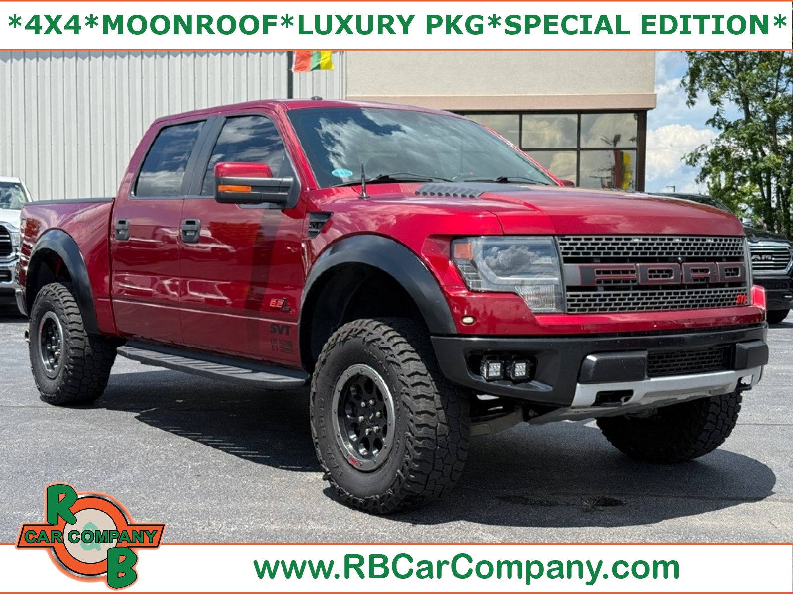 Ruby Red Metallic Tinted Clearcoat 2014 Ford F-150 Pickup Truck Four-Wheel Drive 6-Speed Automatic