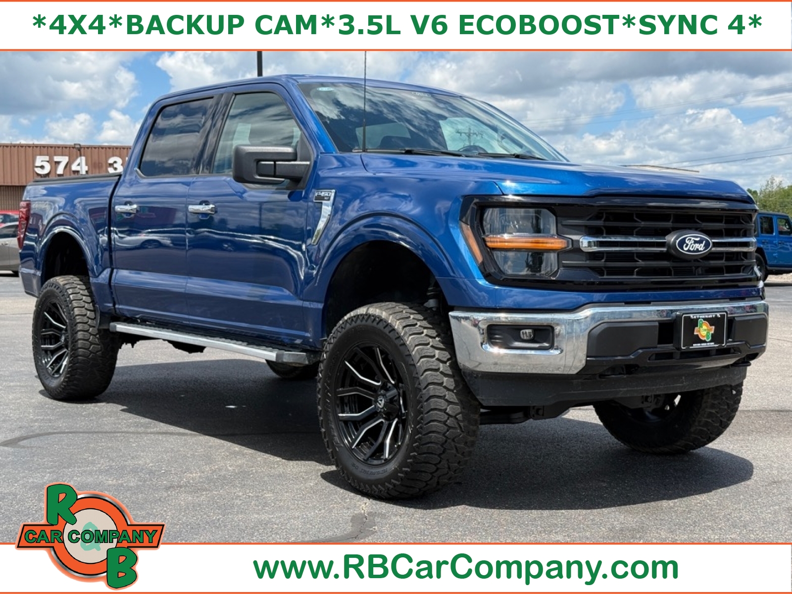 ATLAS BLUE METALLIC 2025 Ford F-150 Pickup Truck Four-Wheel Drive Automatic
