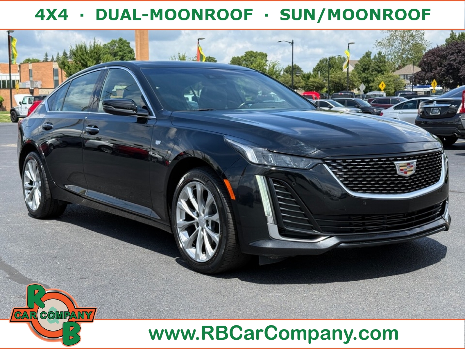 Black Raven 2023 Cadillac CT5 Sedan All-Wheel Drive Automatic