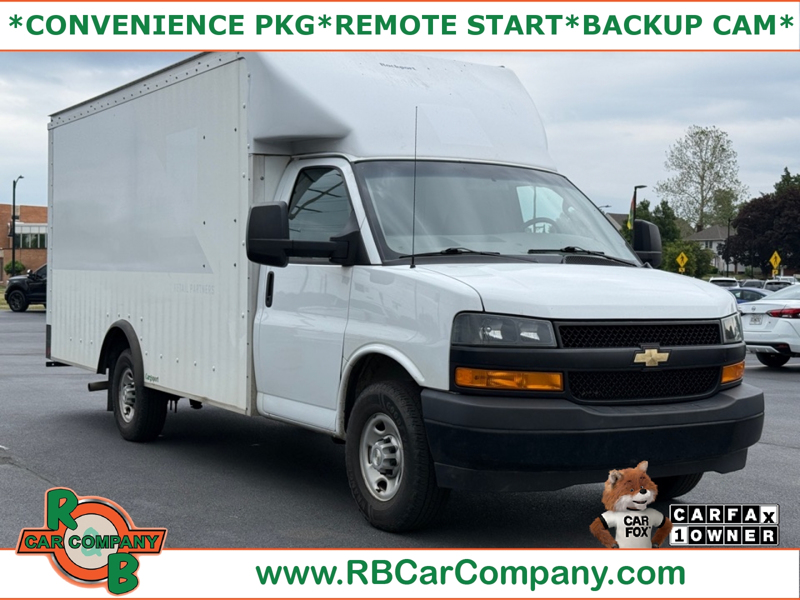 Summit White 2023 Chevrolet Express Chassis Van Rear-Wheel Drive 6-Speed Automatic