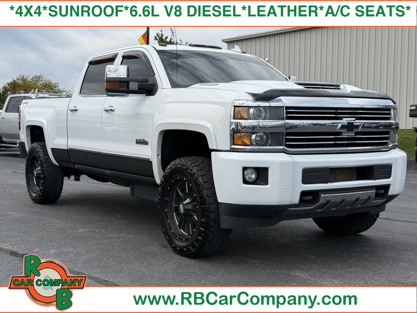 Summit White 2015 Chevrolet Silverado 2500HD Pickup Truck Four-Wheel Drive 6-Speed Automatic