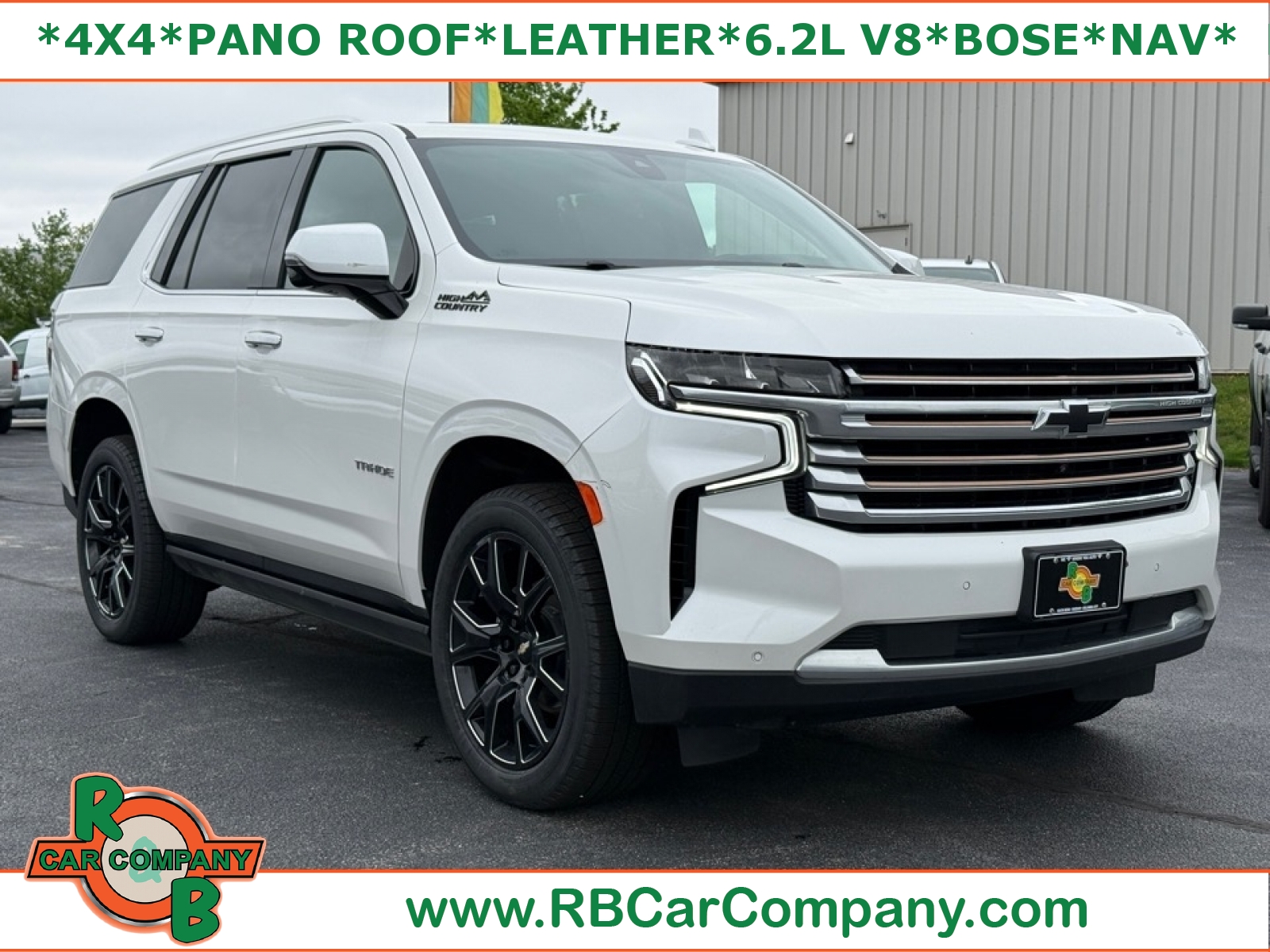 2021 Chevrolet Tahoe High Country 4WD SUV / Crossover Four-Wheel Drive Automatic