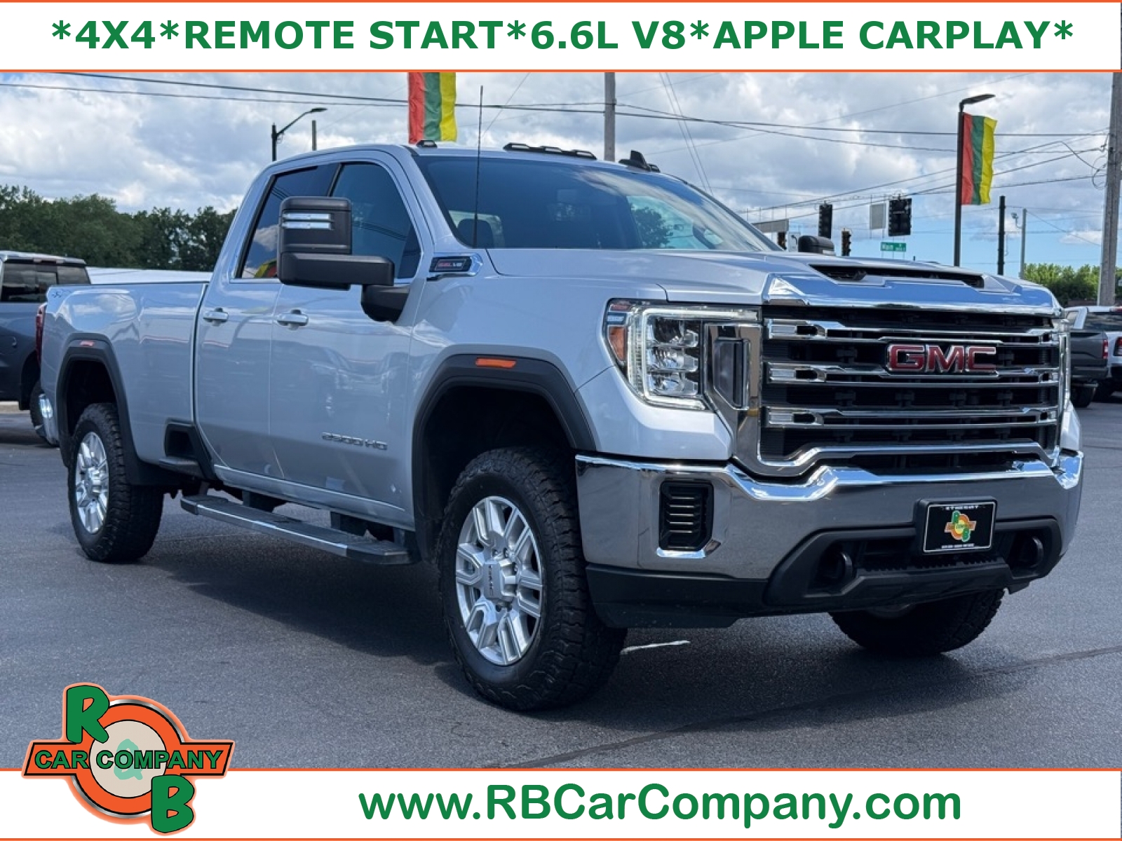 Quicksilver Metallic 2022 GMC Sierra 2500HD Pickup Truck Four-Wheel Drive 6-Speed Automatic