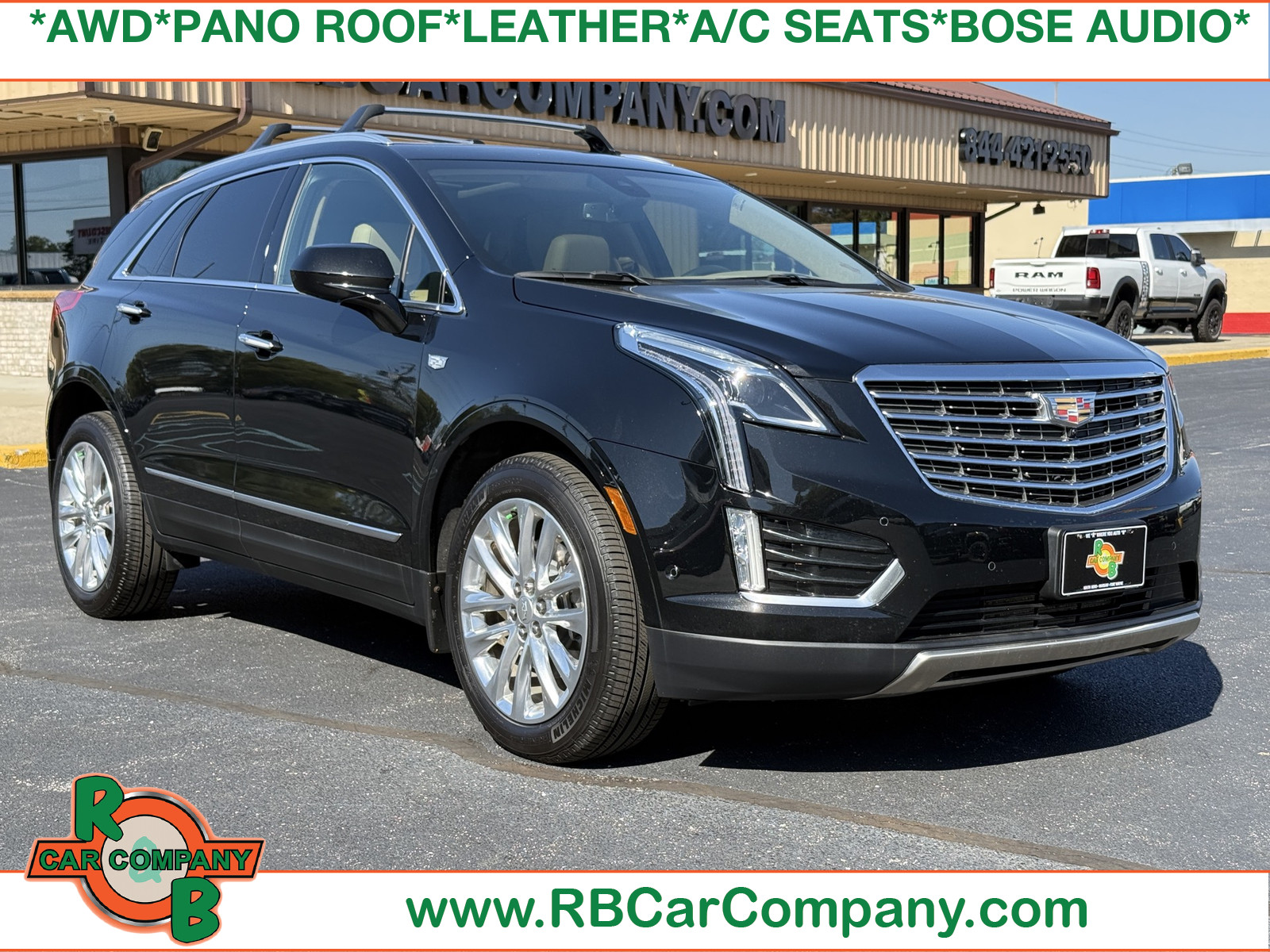 Stellar Black Metallic 2019 Cadillac XT5 SUV / Crossover Four-Wheel Drive 8-Speed Automatic
