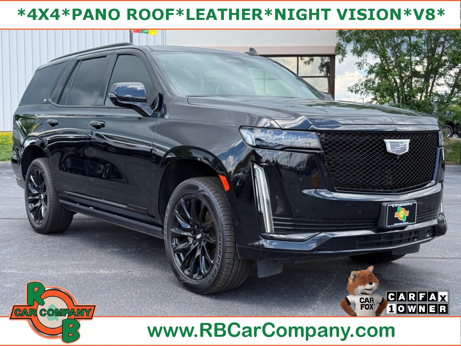 Black Raven 2022 Cadillac Escalade SUV / Crossover Four-Wheel Drive Automatic