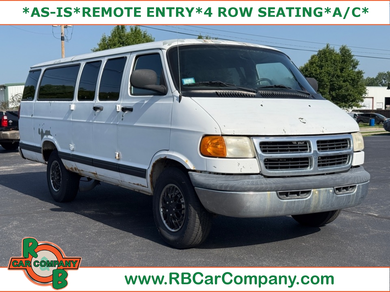2002 Dodge RAM Van 3500 Maxi Extended Cargo RWD
