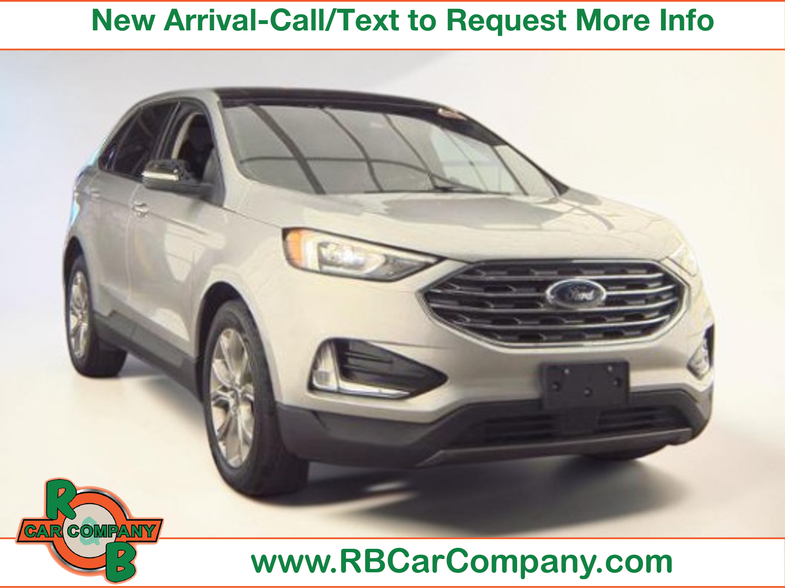 INGOT SILVER METALLIC 2019 Ford Edge SUV / Crossover All-Wheel Drive 8-Speed Automatic