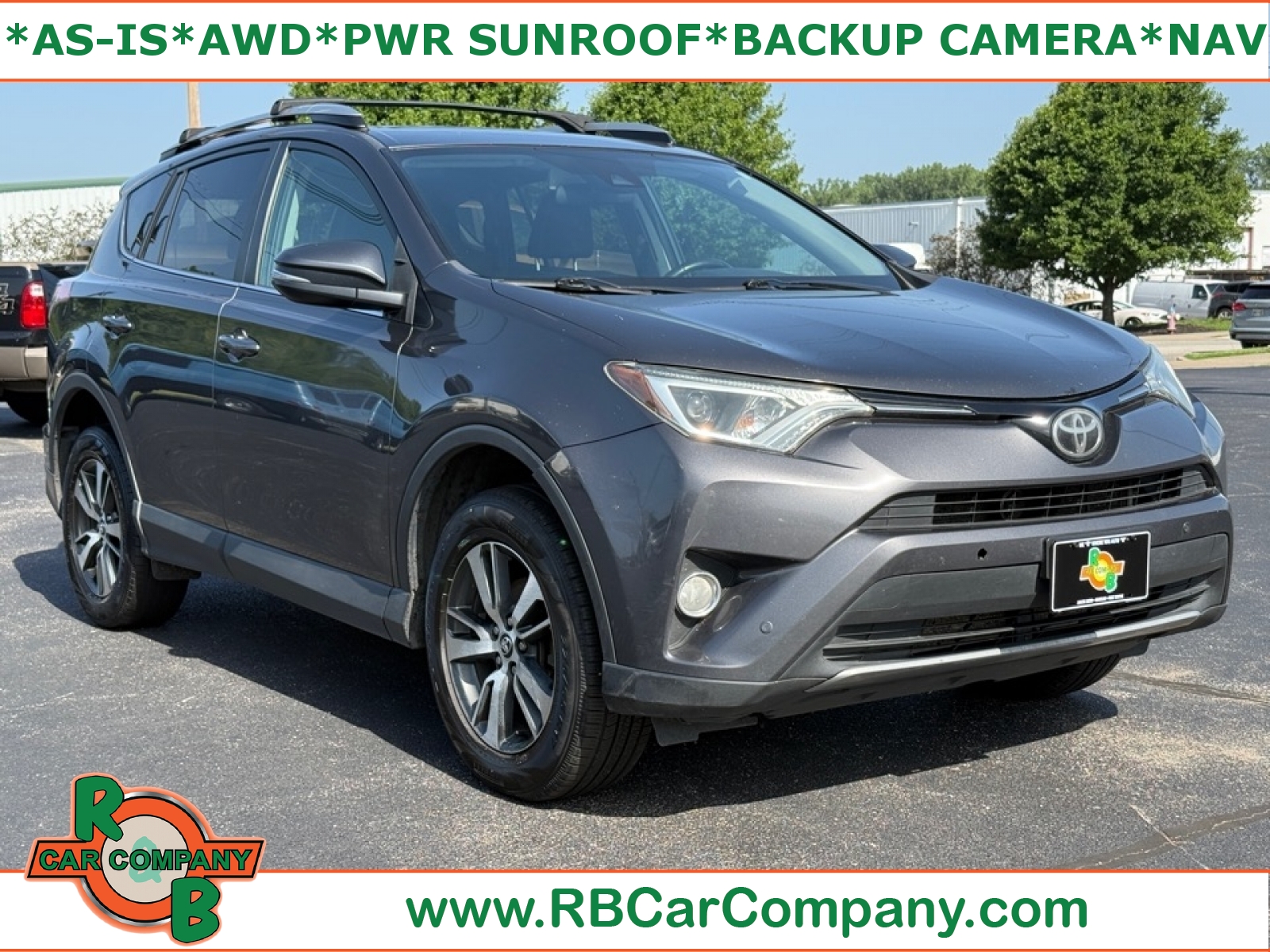 Magnetic Gray Metallic 2017 Toyota RAV4 SUV / Crossover All-Wheel Drive 6-Speed Automatic