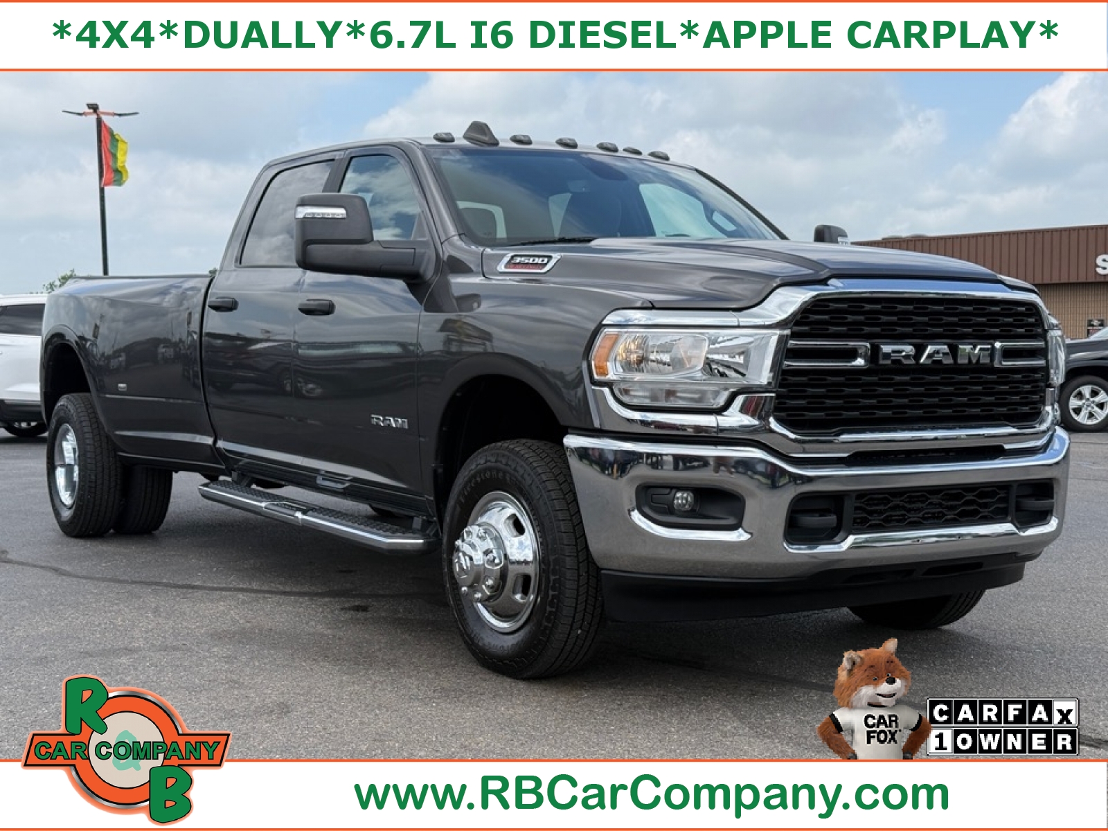 2024 RAM 3500 Big Horn Crew Cab LB DRW 4WD