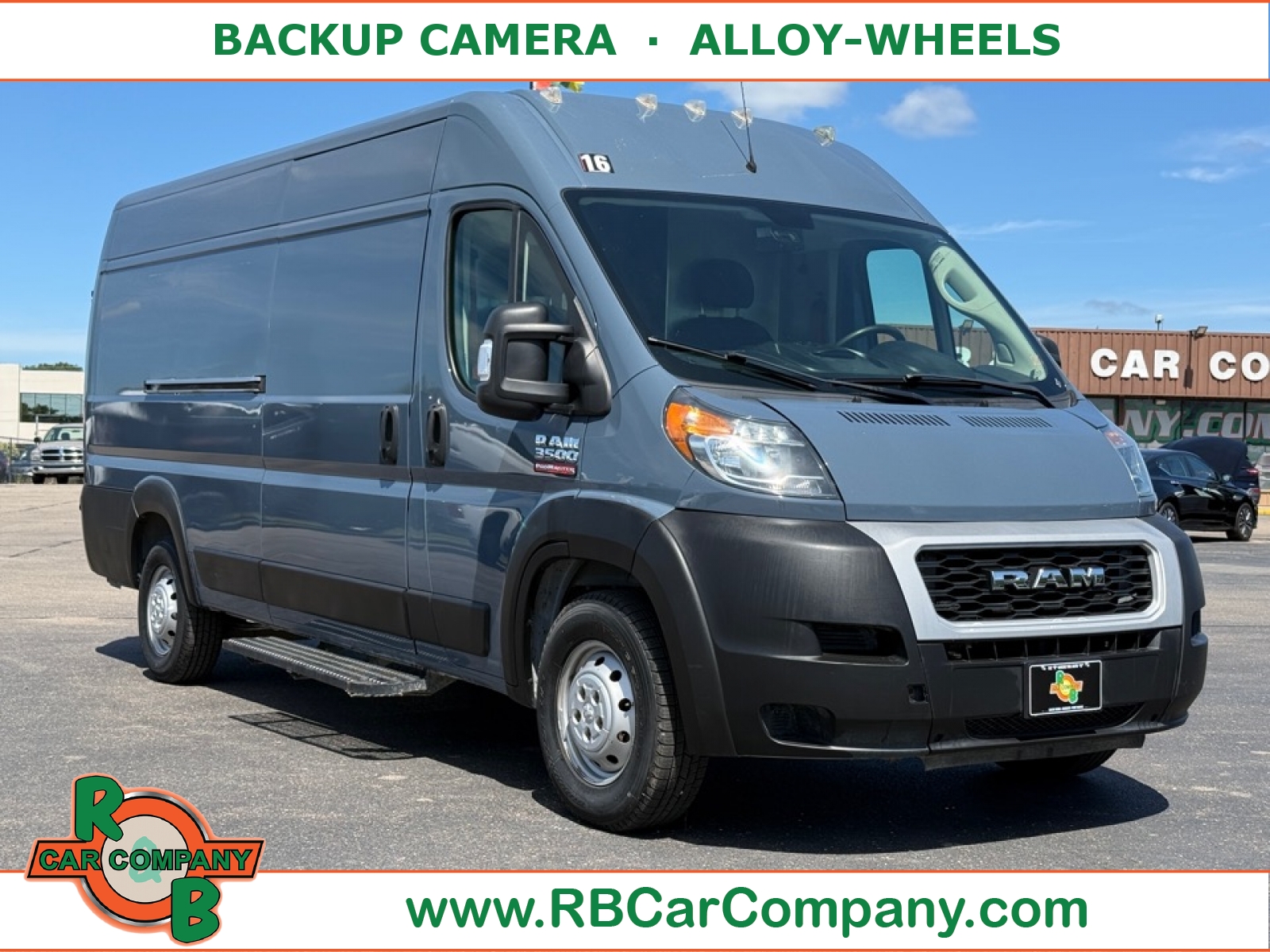 Blue 2020 RAM ProMaster Van Front-Wheel Drive 6-Speed Automatic