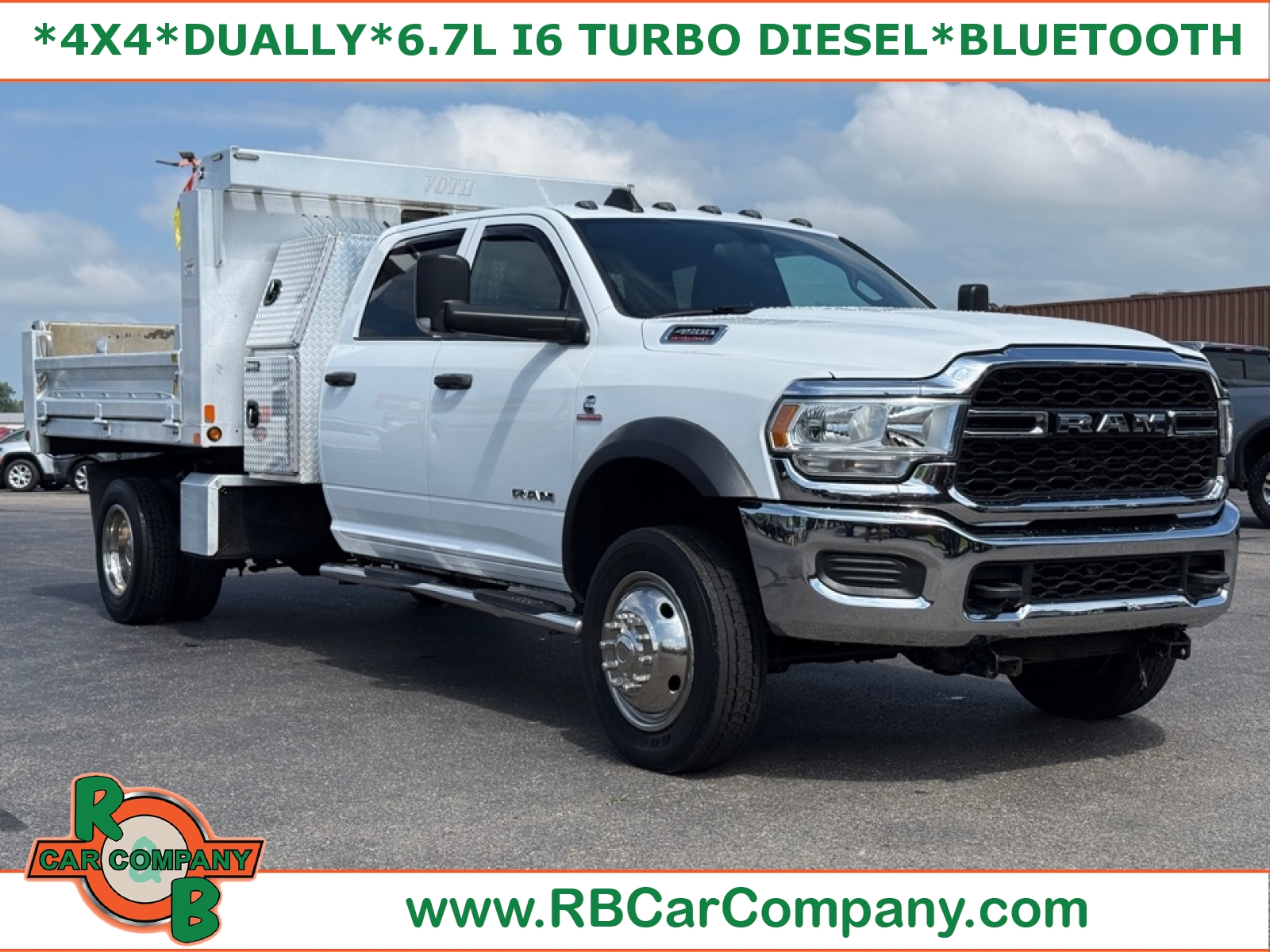 Bright White Clearcoat 2021 RAM 4500 Chassis Pickup Truck 6-Speed Automatic