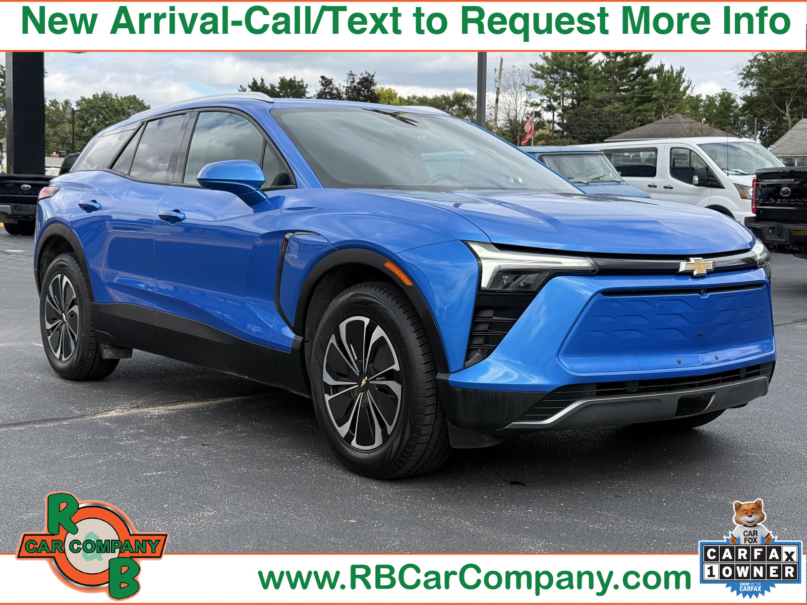 Riptide Blue Metallic 2024 Chevrolet Blazer EV SUV / Crossover All-Wheel Drive Automatic
