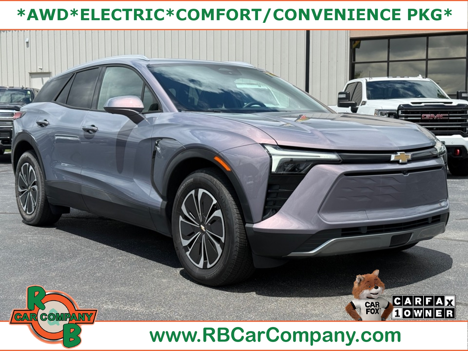 Galaxy Gray Metallic 2024 Chevrolet Blazer EV SUV / Crossover All-Wheel Drive Automatic