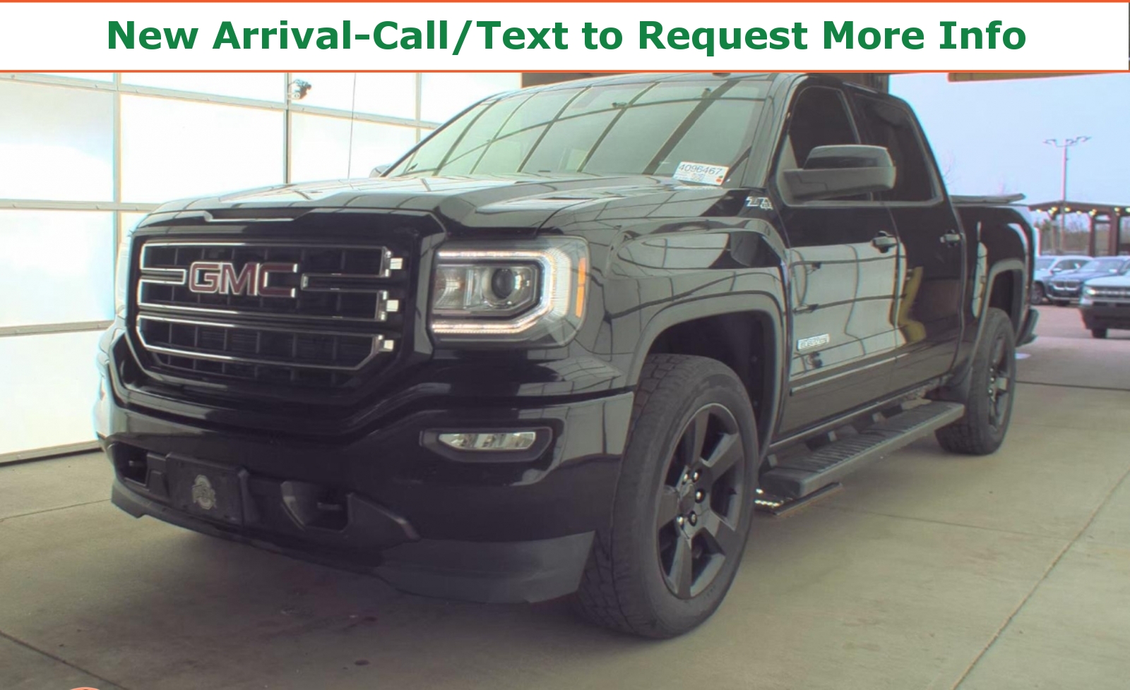 2017 GMC Sierra 1500 SLE Crew Cab 4WD Pickup Truck Four-Wheel Drive 6-Speed Automatic