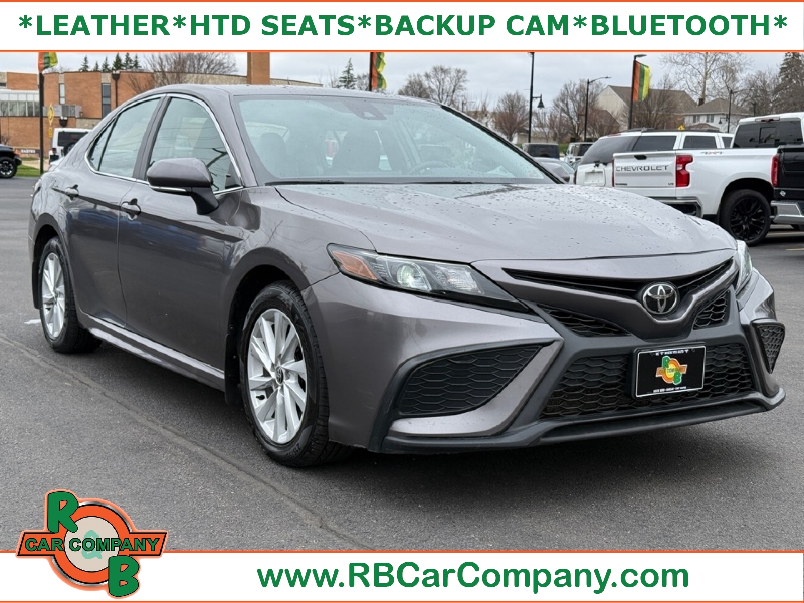 Gray (Pre-Dawn Grey Mica) 2024 Toyota Camry SE FWD Sedan Front-Wheel Drive 8-Speed Automatic