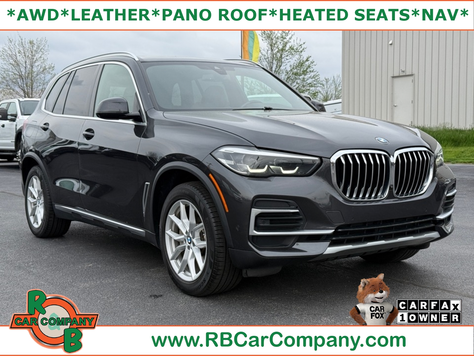 Gray (Dark Graphite Metallic) 2022 BMW X5 SUV / Crossover All-Wheel Drive 8-Speed Automatic