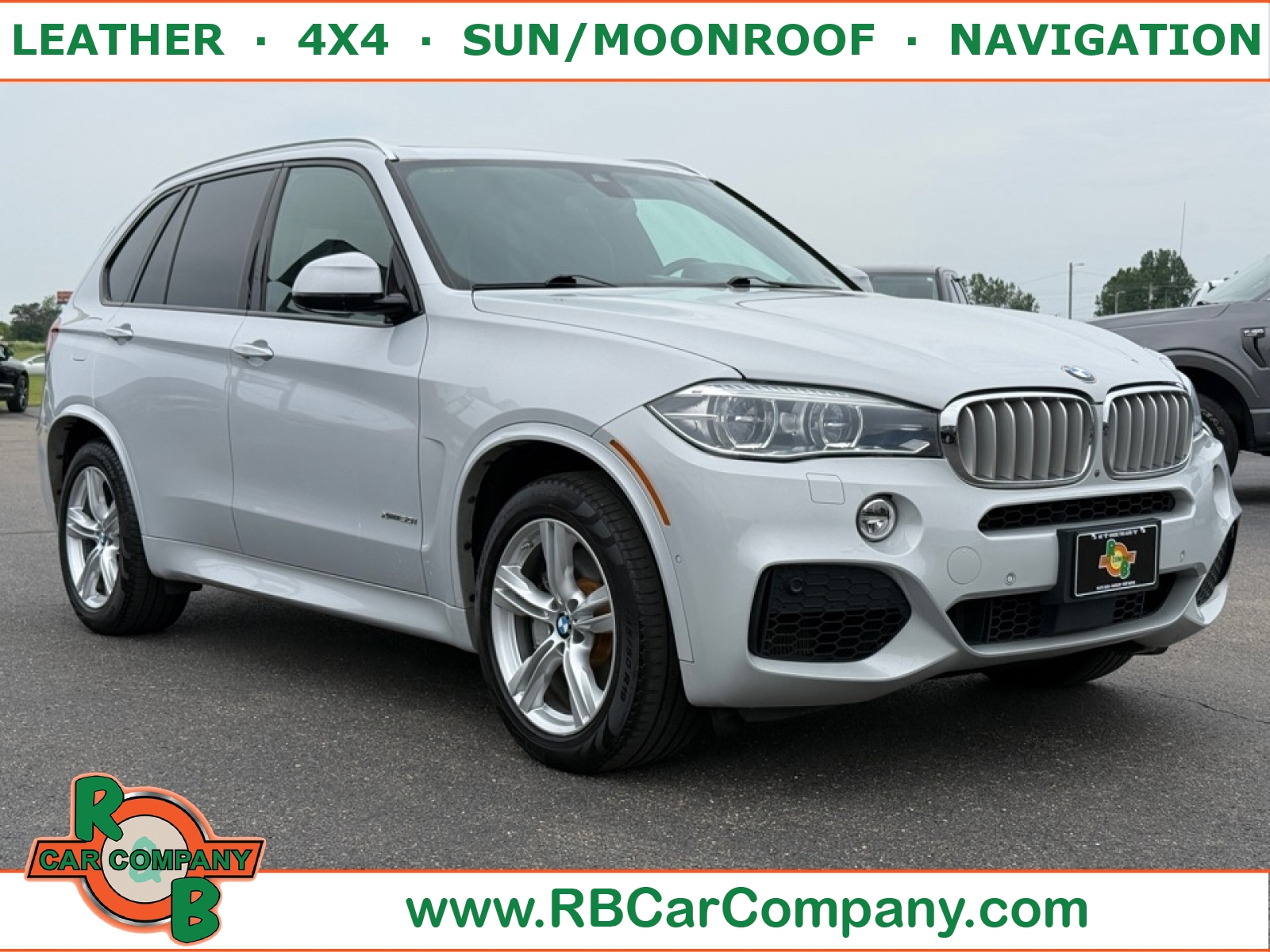 Pearl Silver Metallic 2018 BMW X5 xDrive50i AWD SUV / Crossover All-Wheel Drive 8-Speed Automatic
