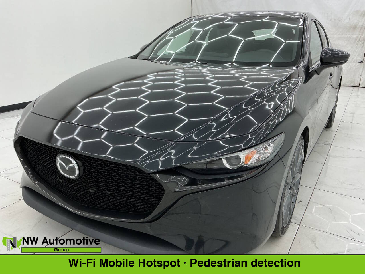 MAZDA3 5HB ミニカー ジェットブラックマイカ 41W マツダ3 マツダ