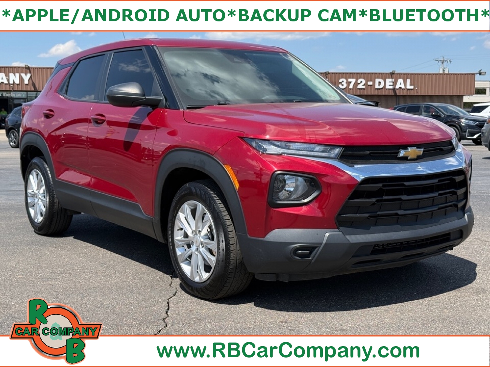 Scarlet Red Metallic 2021 Chevrolet Trailblazer SUV / Crossover Front-Wheel Drive Continuously Variable Transmission