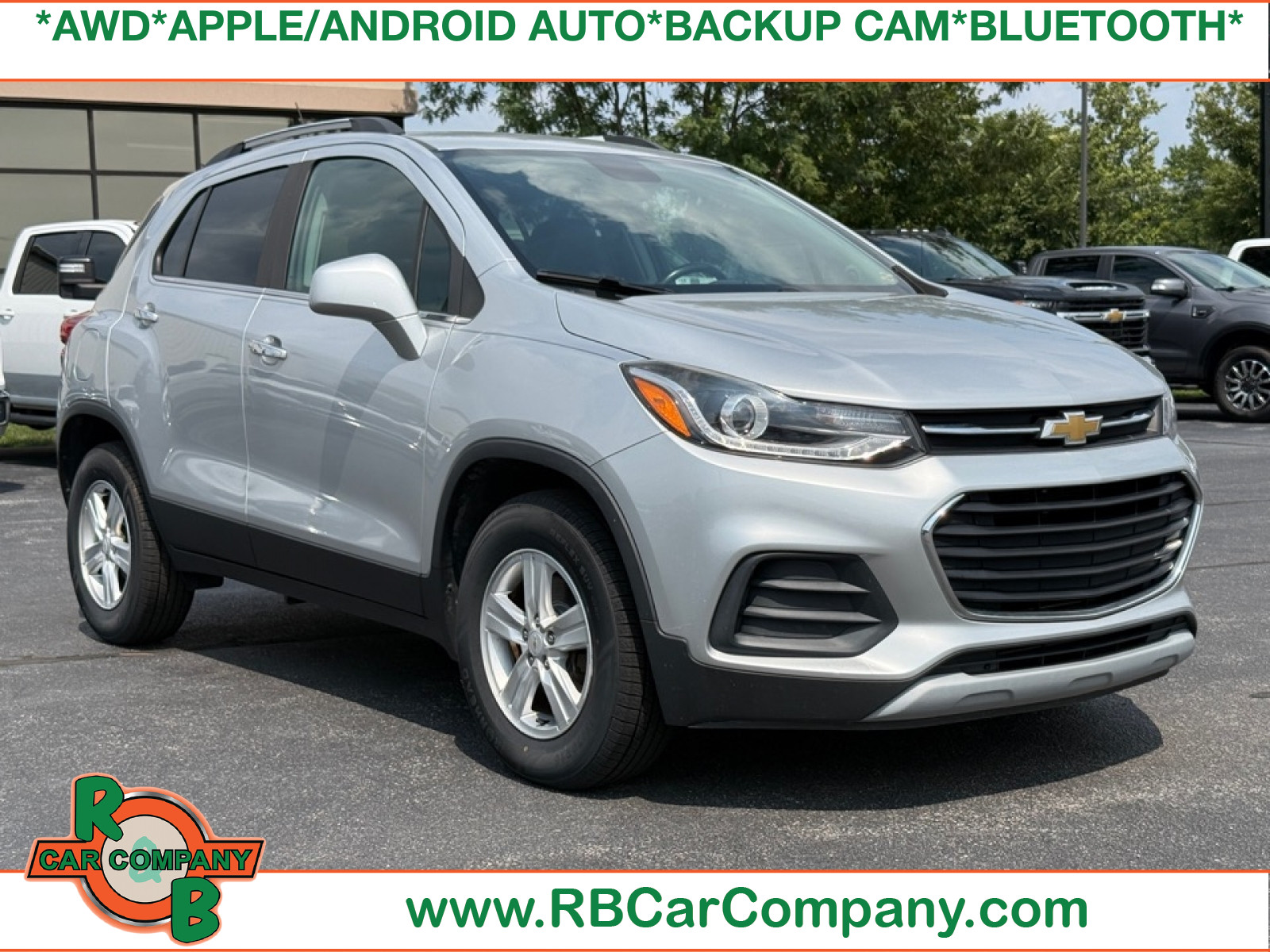 Silver Ice Metallic 2017 Chevrolet Trax SUV / Crossover All-Wheel Drive 6-Speed Automatic