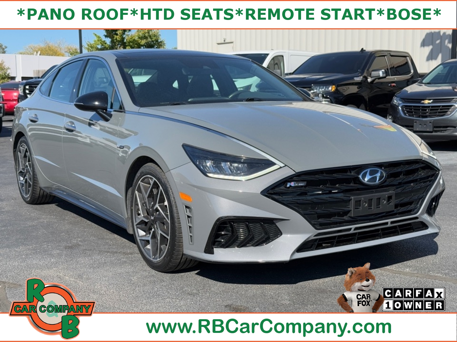 Hampton Gray 2022 Hyundai Sonata N Line FWD Sedan Front-Wheel Drive Automatic