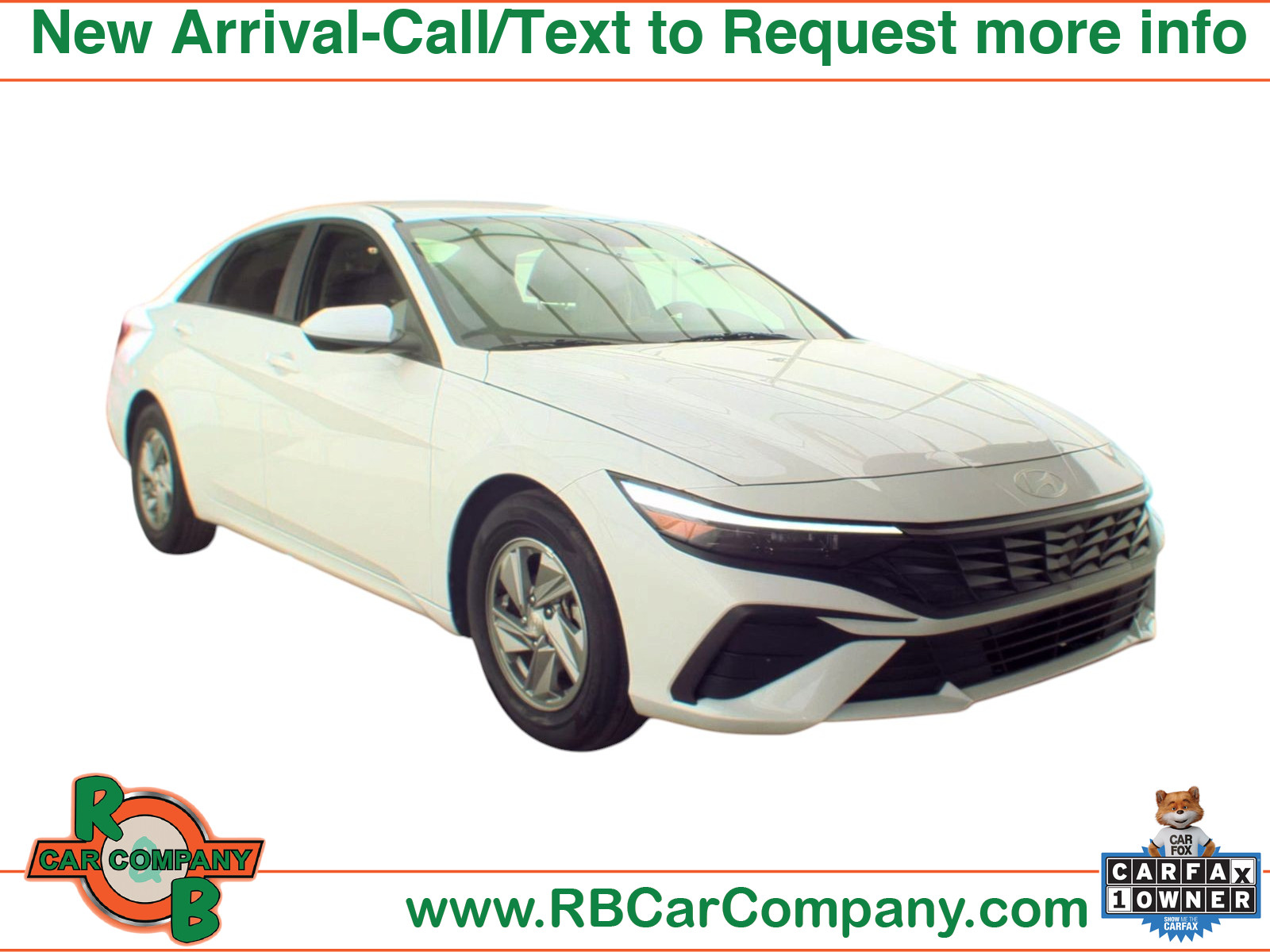 Serenity White 2025 Hyundai Elantra Sedan Front-Wheel Drive Continuously Variable Transmission
