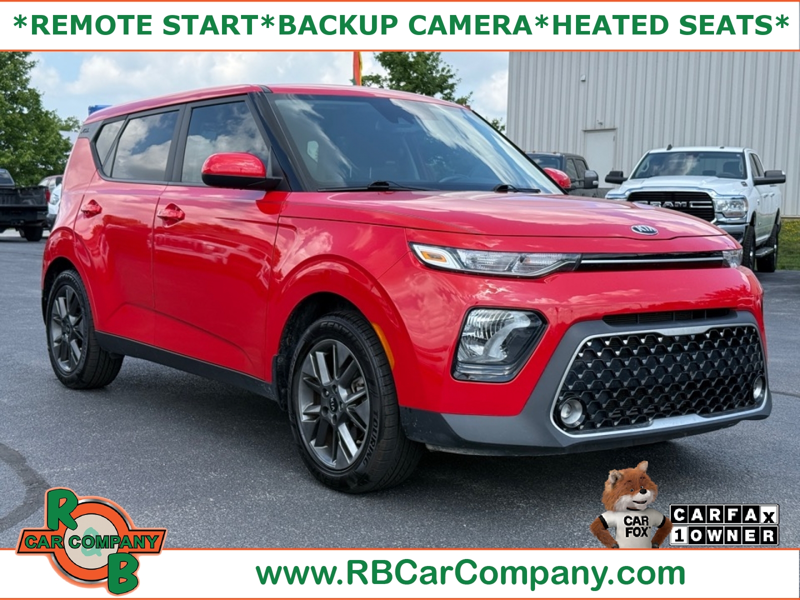 Inferno Red 2021 Kia Soul SUV / Crossover Front-Wheel Drive Automatic