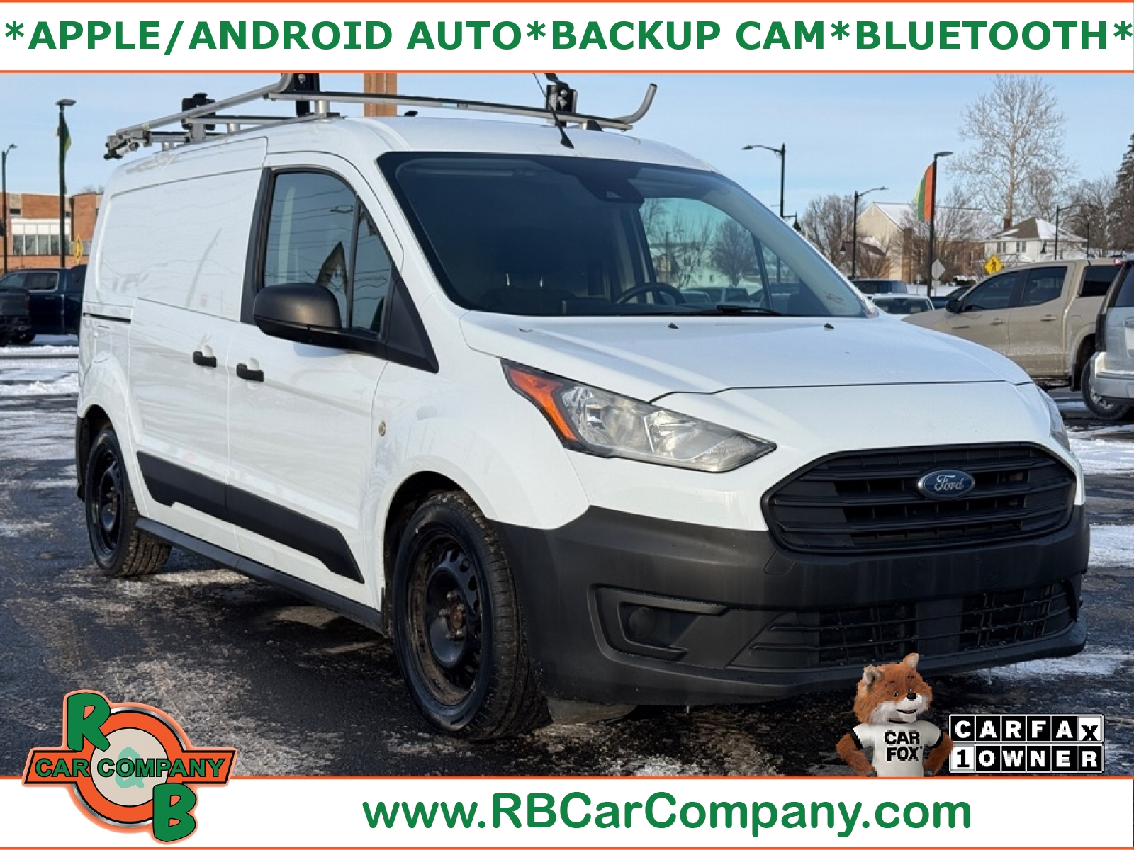 FROZEN WHITE METALLIC 2020 Ford Transit Connect Van Front-Wheel Drive 8-Speed Automatic