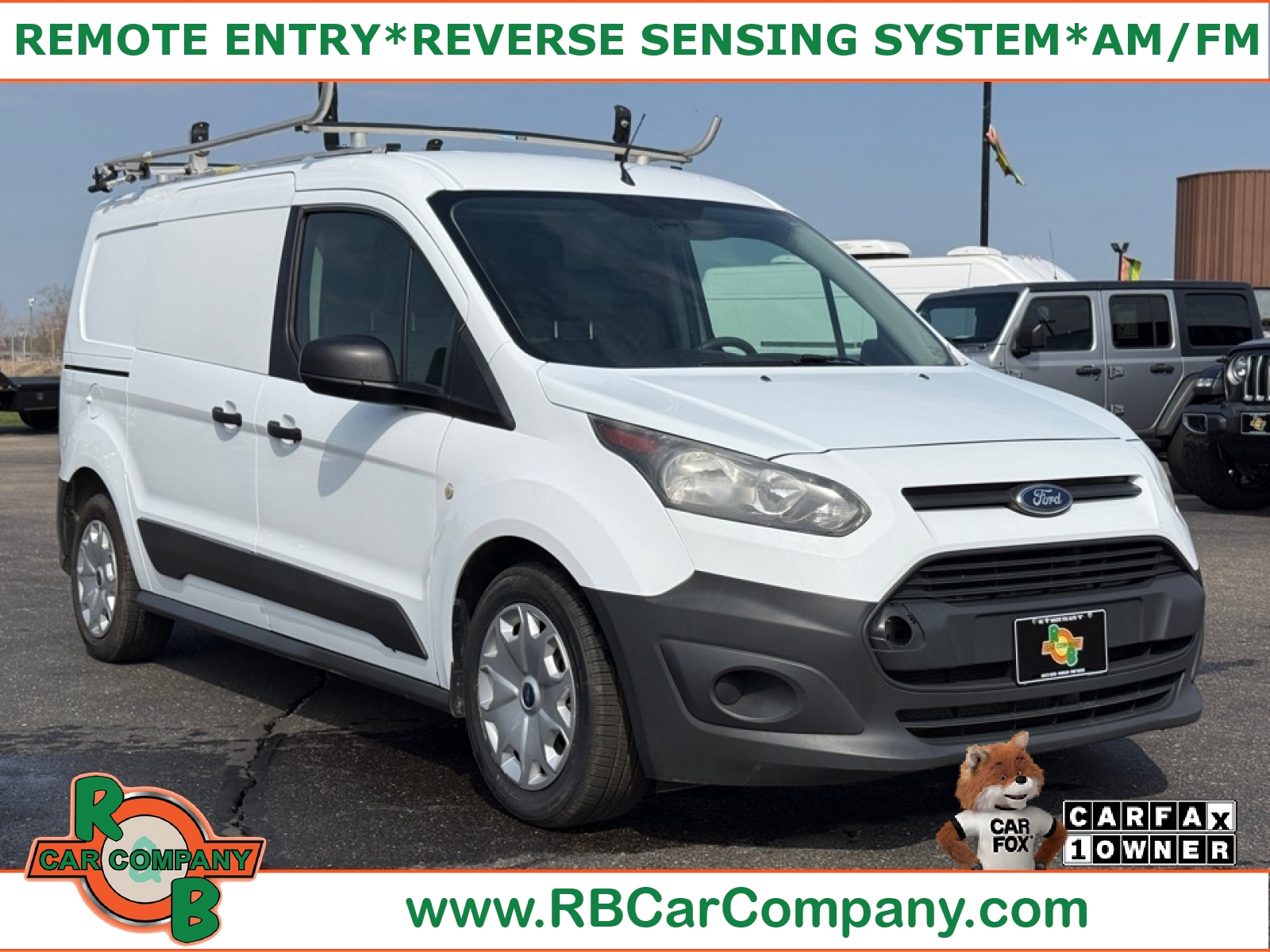 2015 Ford Transit Connect Cargo XL LWB FWD with Rear Cargo Doors