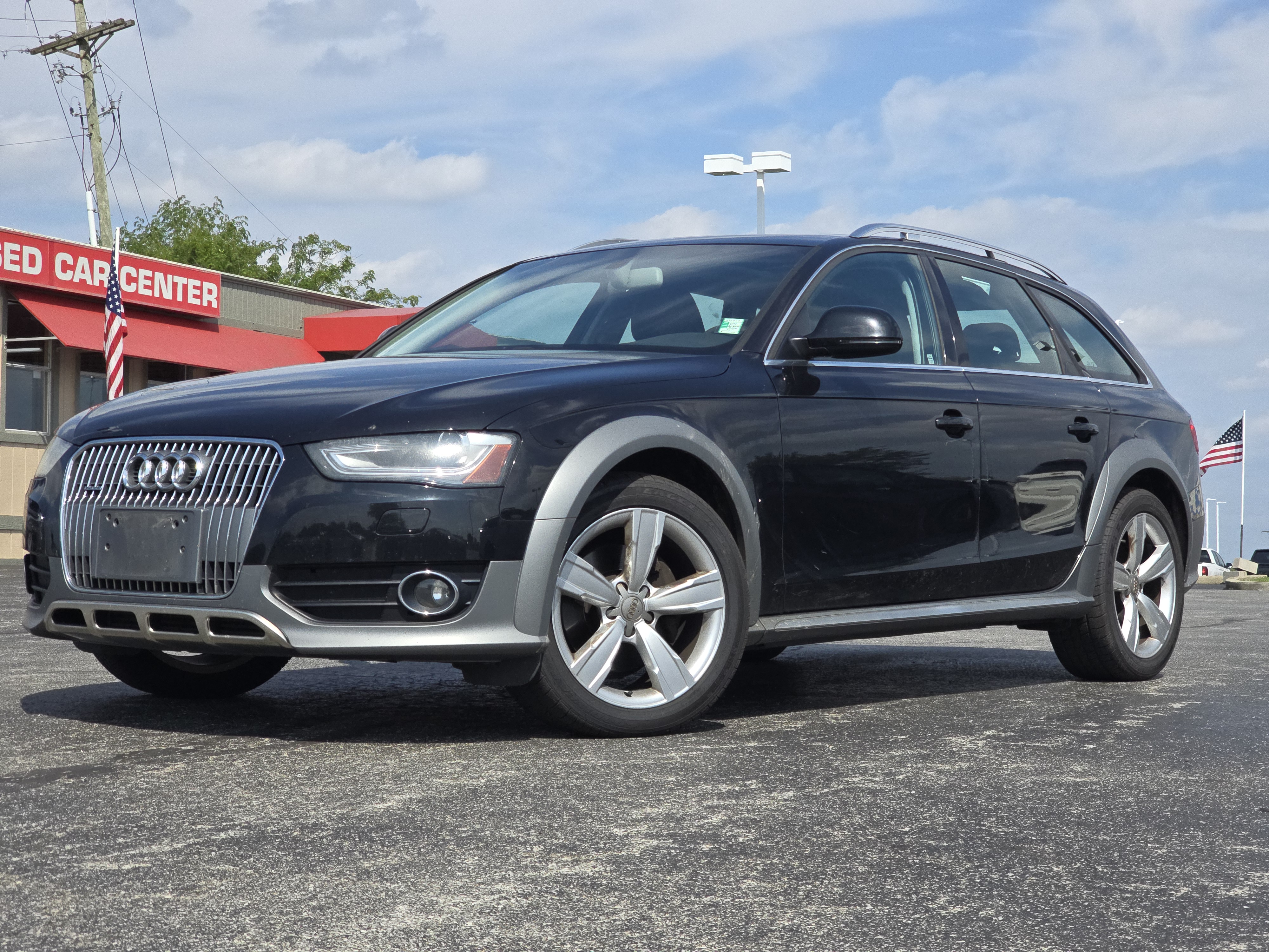 Brilliant Black 2013 Audi Allroad Wagon All-Wheel Drive 8-Speed Automatic