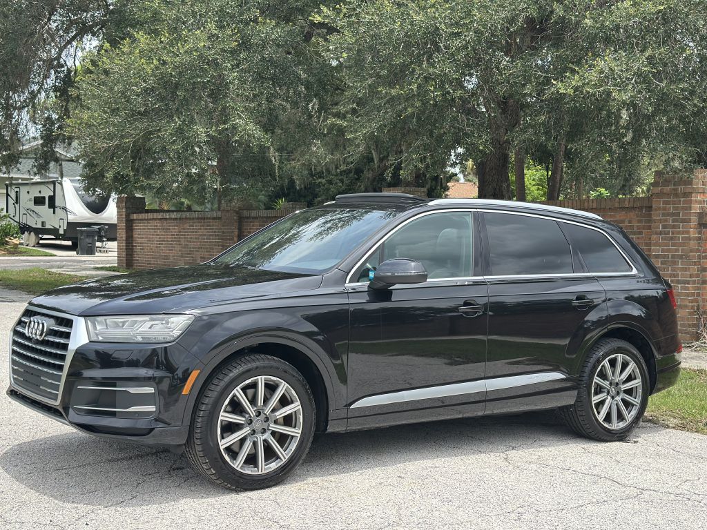 Black 2019 Audi Q7 SUV / Crossover All-Wheel Drive Automatic